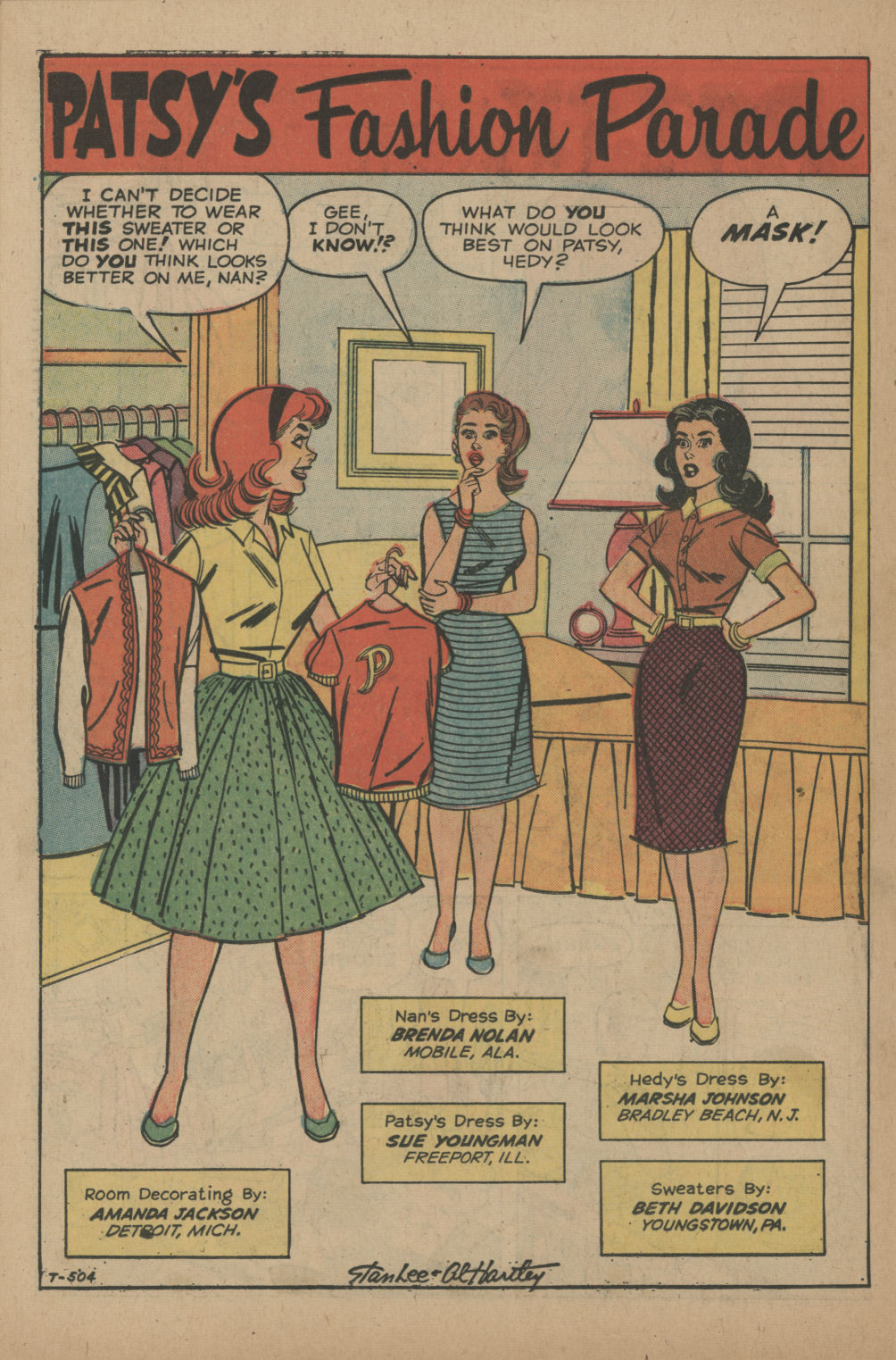 Read online Patsy Walker comic -  Issue #86 - 22