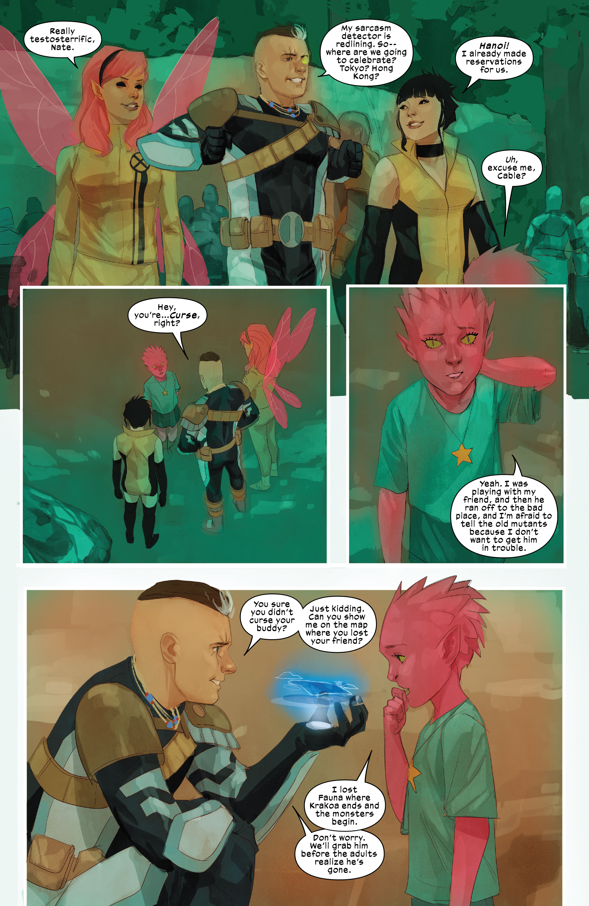 Read online Cable (2020) comic -  Issue #1 - 11