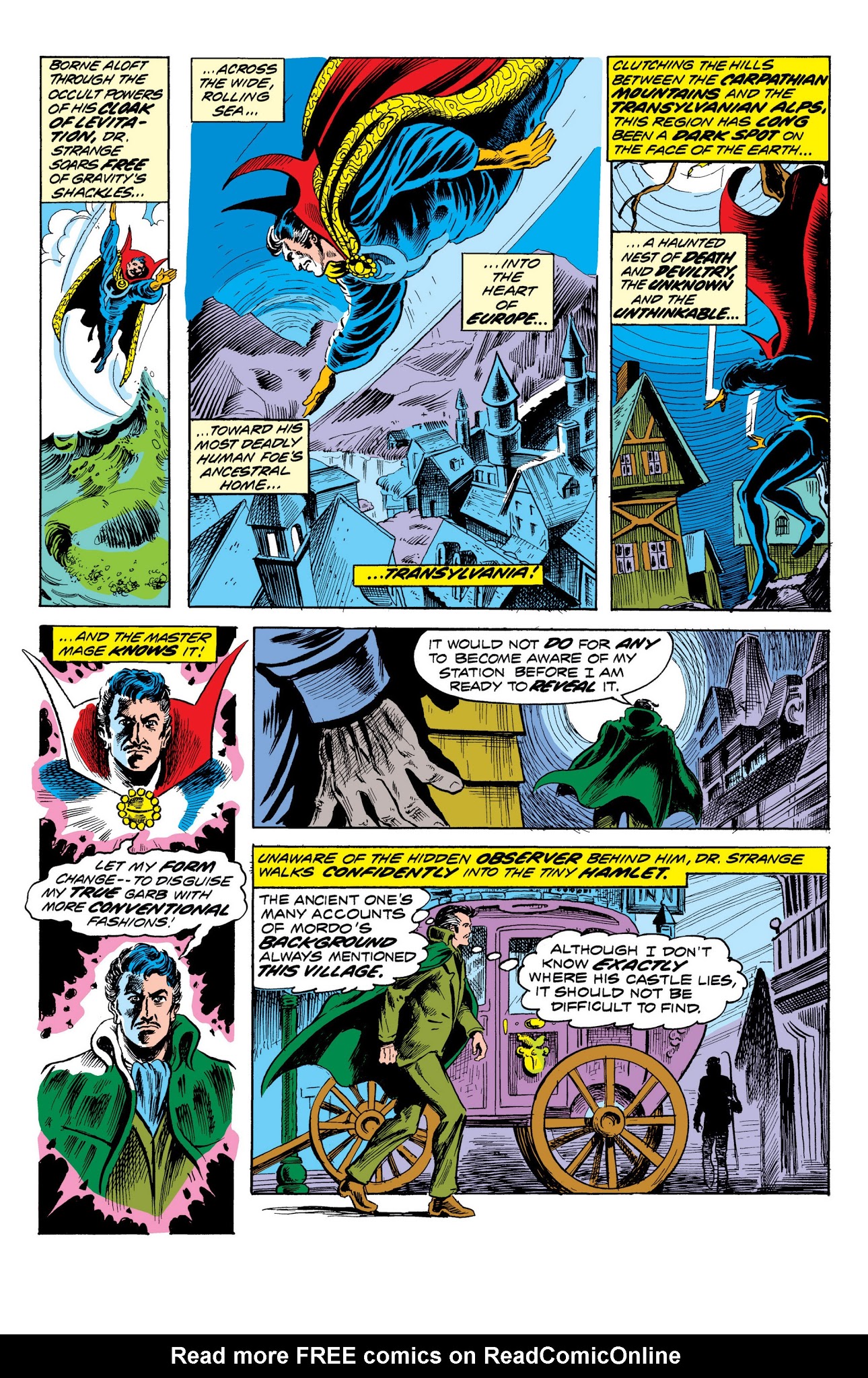 Read online Doctor Strange: A Separate Reality comic -  Issue # TPB - 338