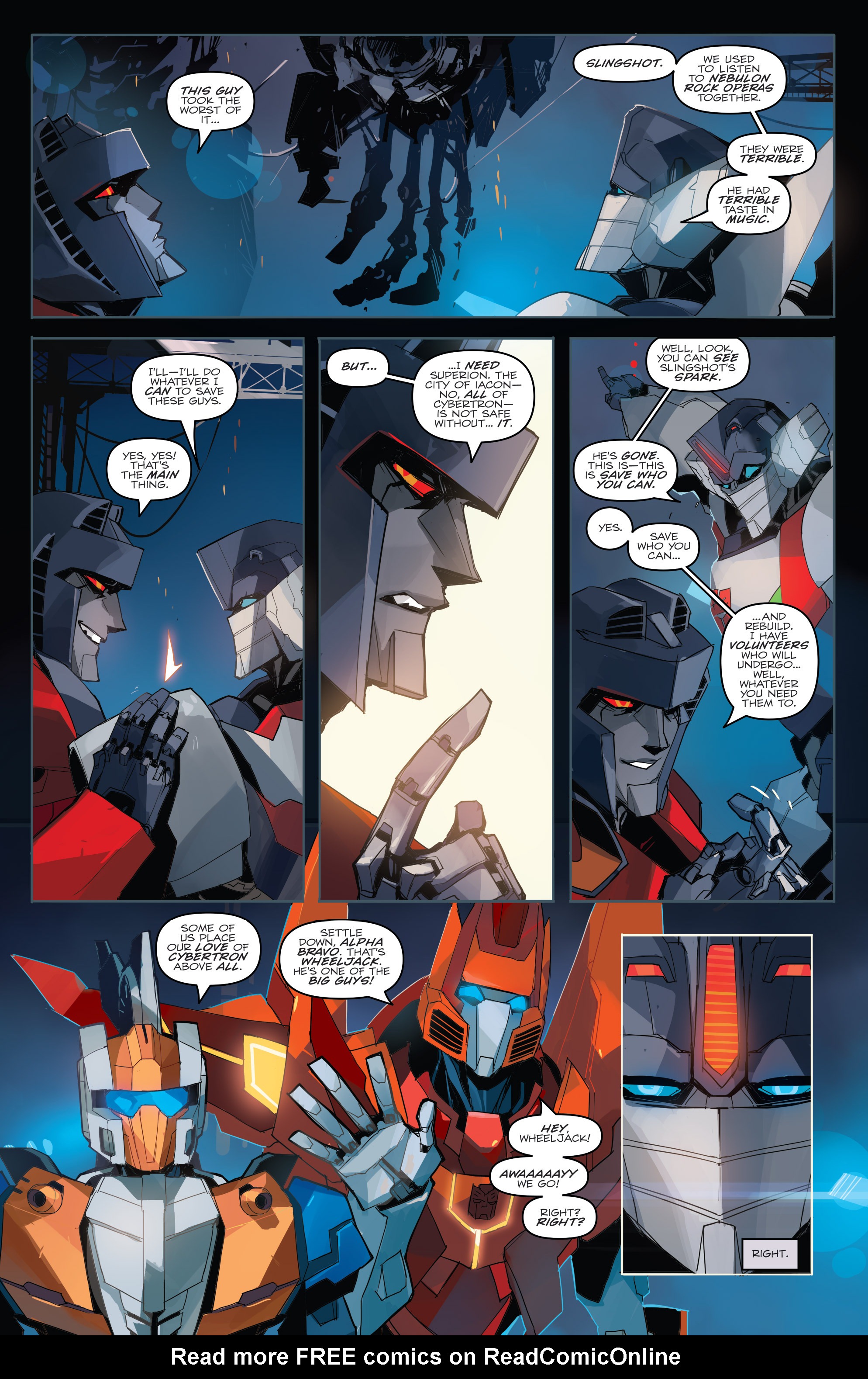 Read online Transformers: Robots In Disguise (2012) comic -  Issue #33 - 13