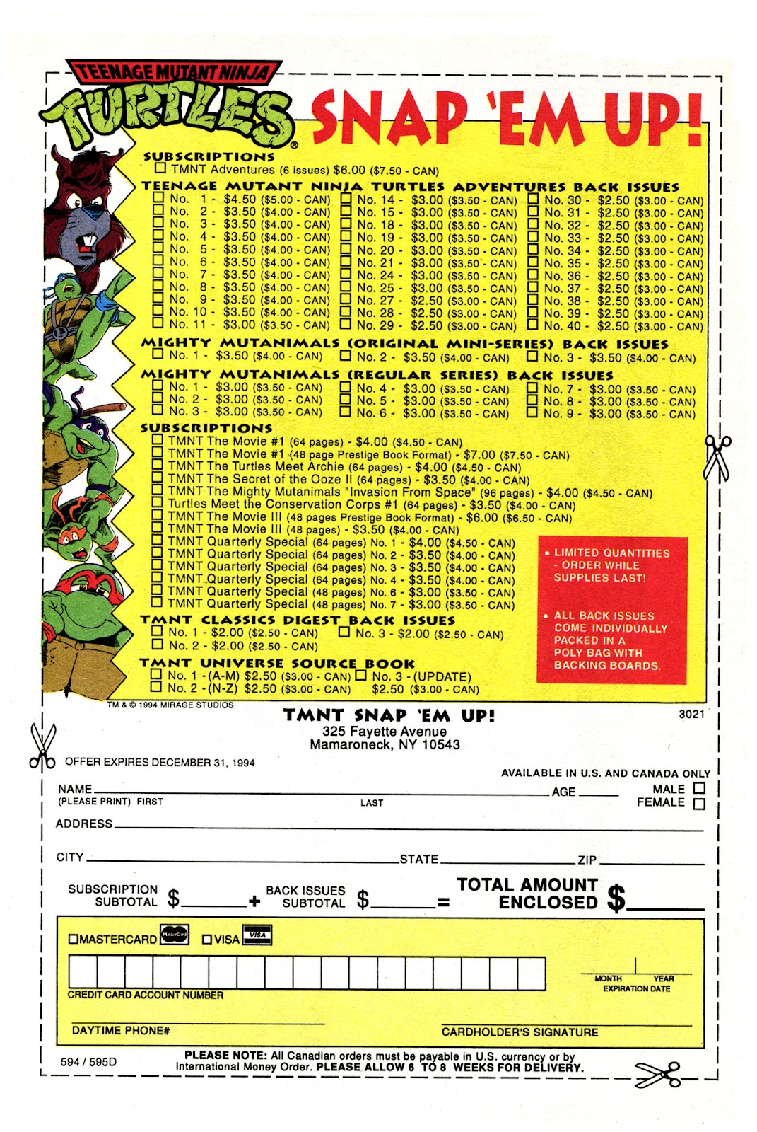 Teenage Mutant Ninja Turtles Adventures (1989) issue 63 - Page 34