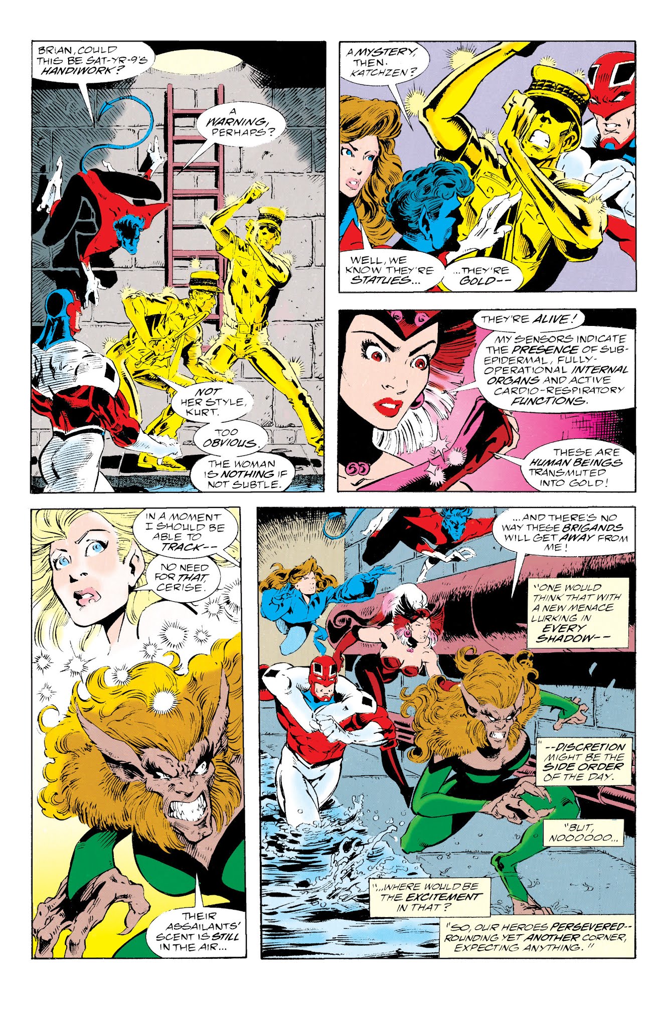 Read online Excalibur Visionaries: Alan Davis comic -  Issue # TPB 2 (Part 2) - 96
