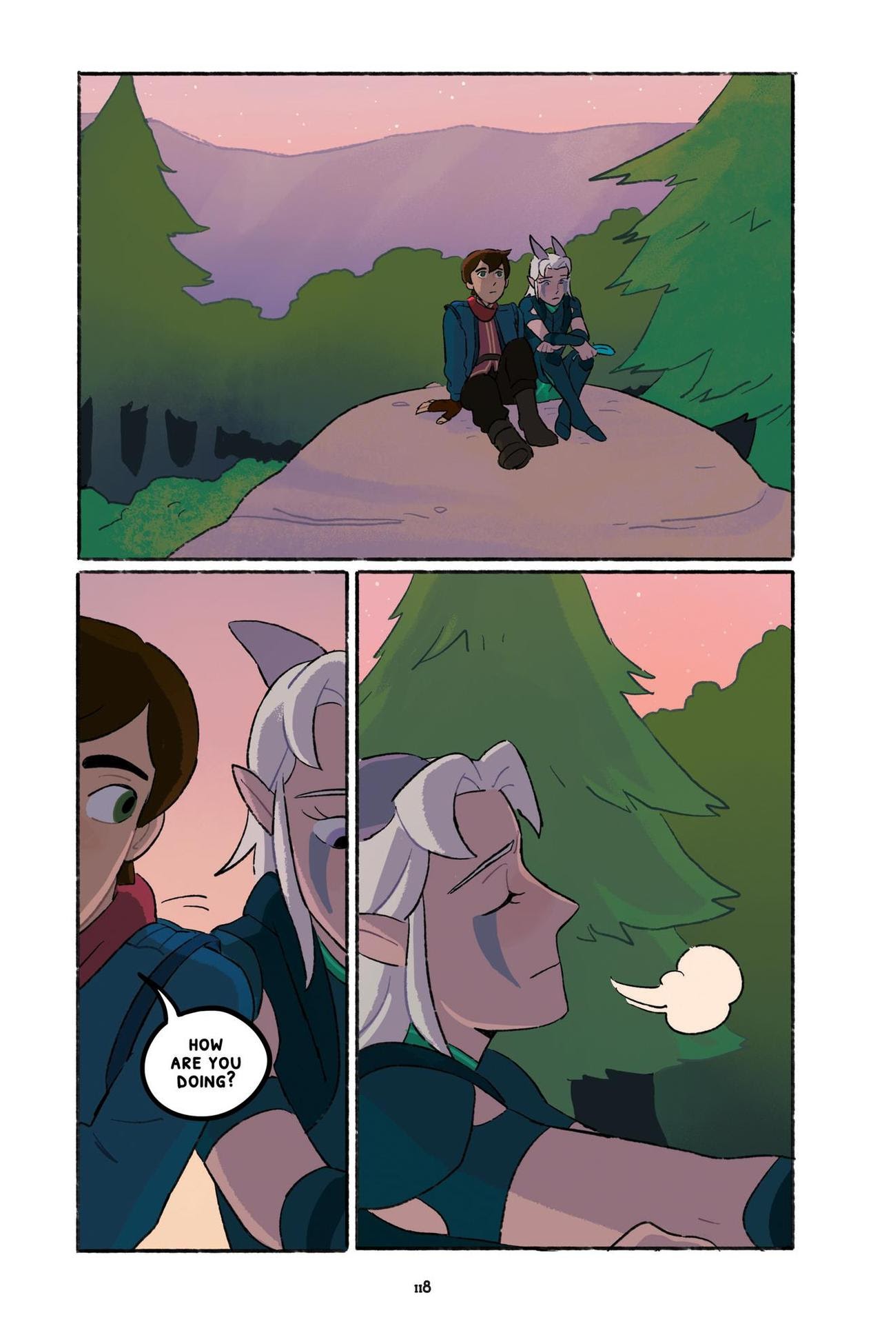 Read online Through the Moon: The Dragon Prince Graphic Novel comic -  Issue # TPB - 122