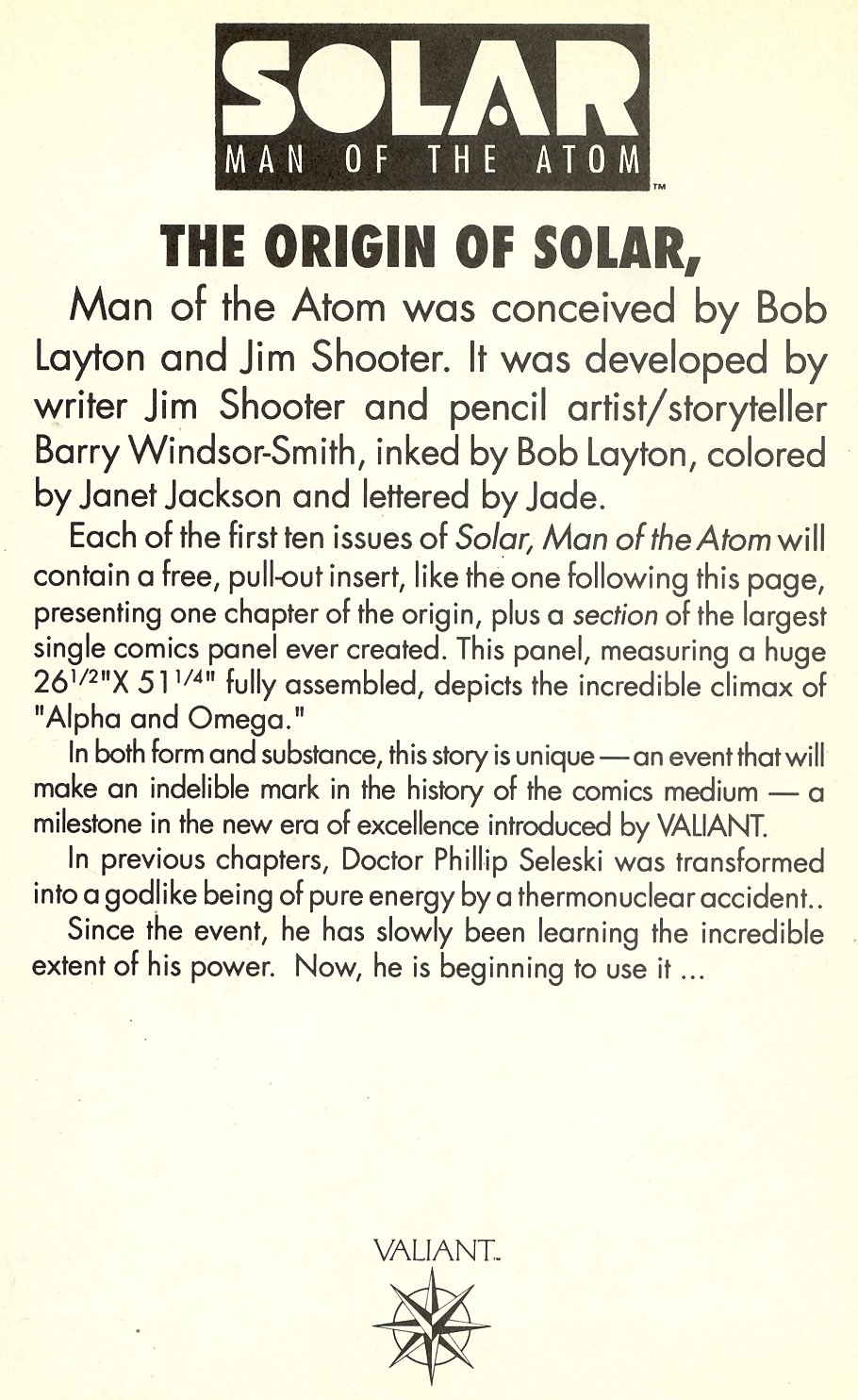 Read online Solar, Man of the Atom comic -  Issue #7 - 18