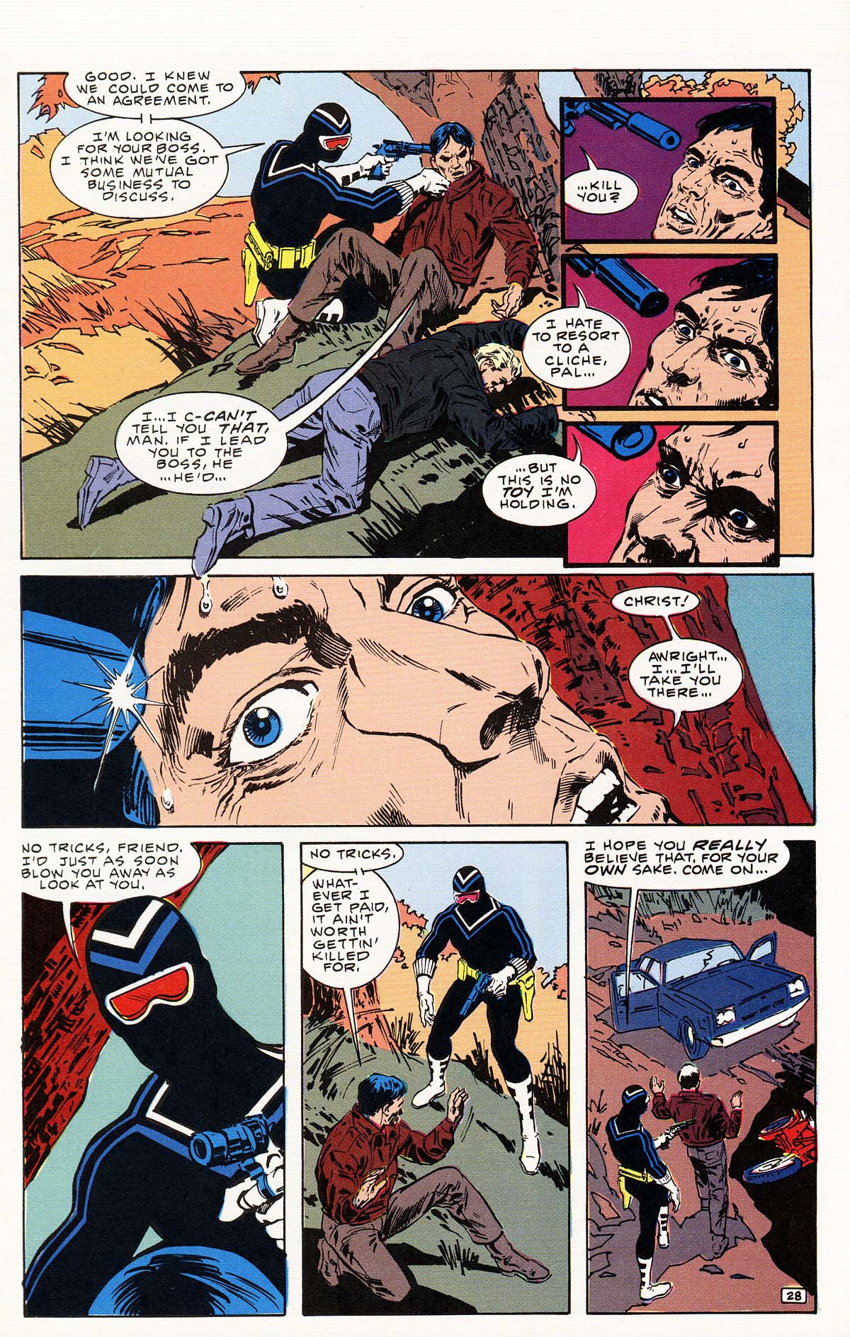 Read online Vigilante (1983) comic -  Issue # _Annual 2 - 32