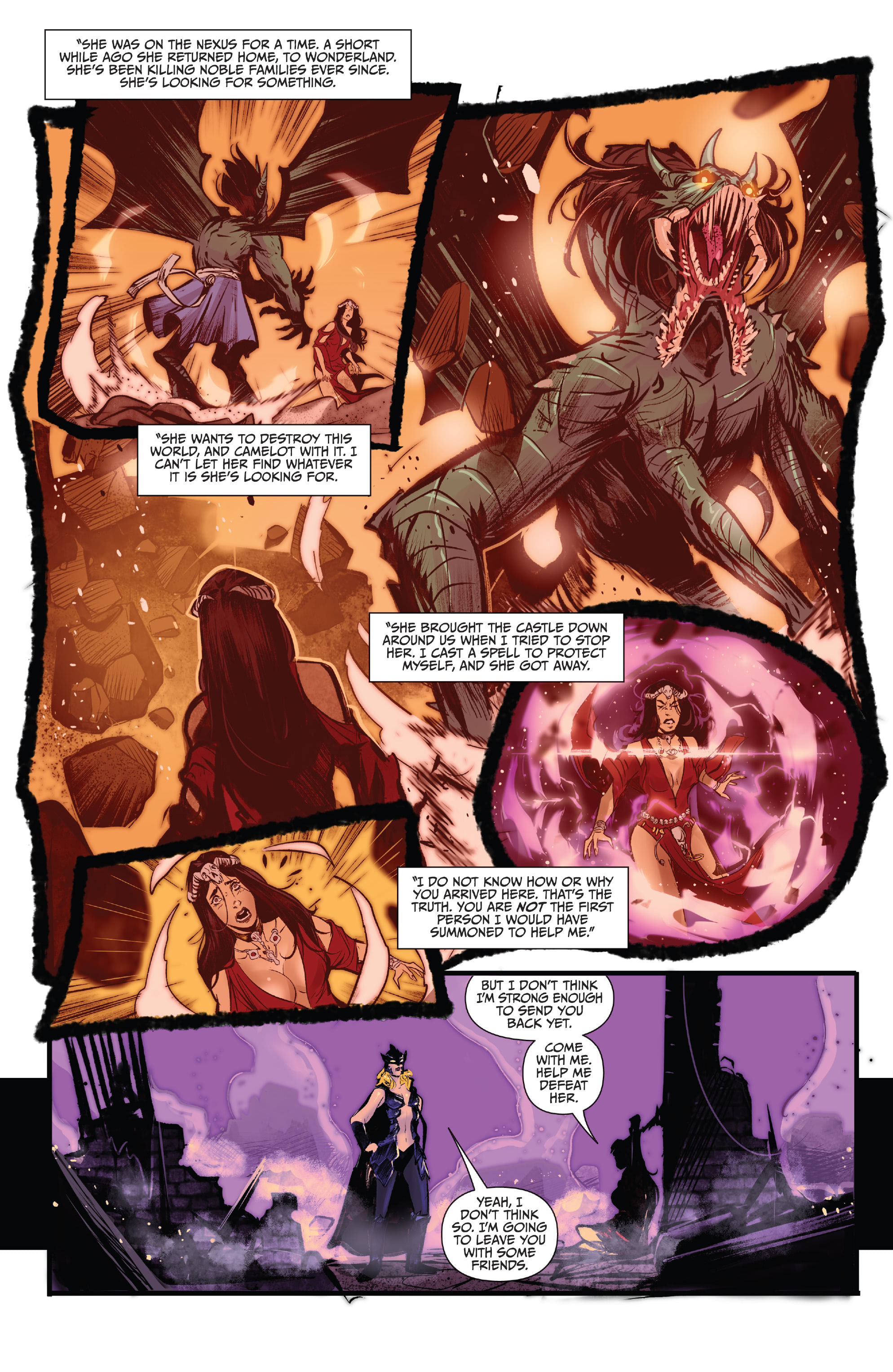 Read online Myths & Legends Quarterly: Black Knight – Fate of Legends comic -  Issue # Full - 25