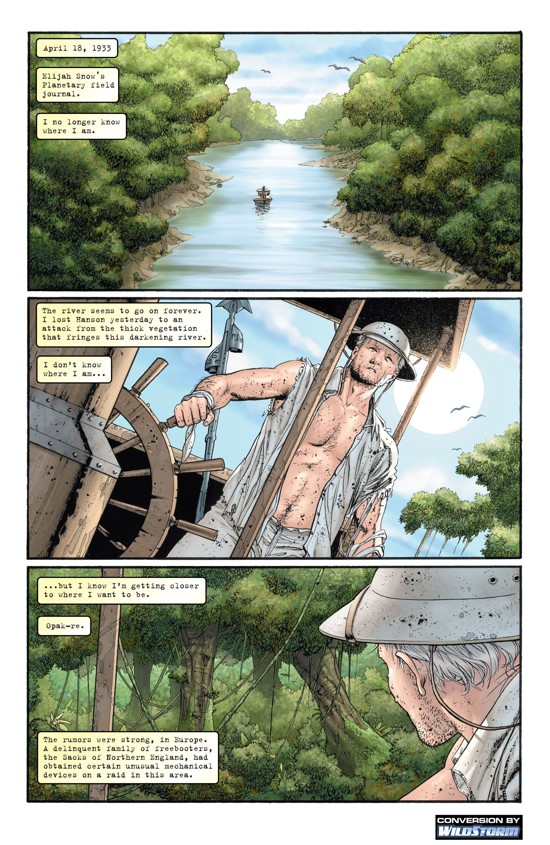 Read online Planetary comic -  Issue #17 - 2