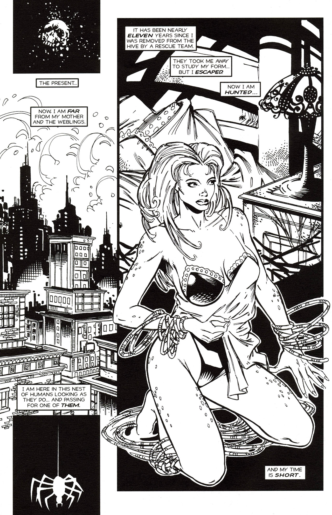 Read online Webwitch (1997) comic -  Issue #1 - 12