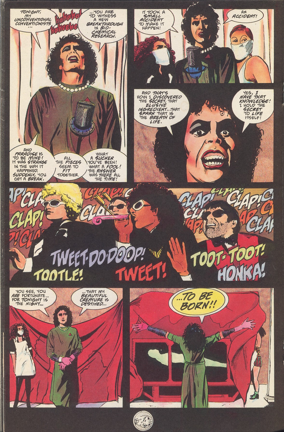 Read online The Rocky Horror Picture Show: The Comic Book comic -  Issue #1 - 26