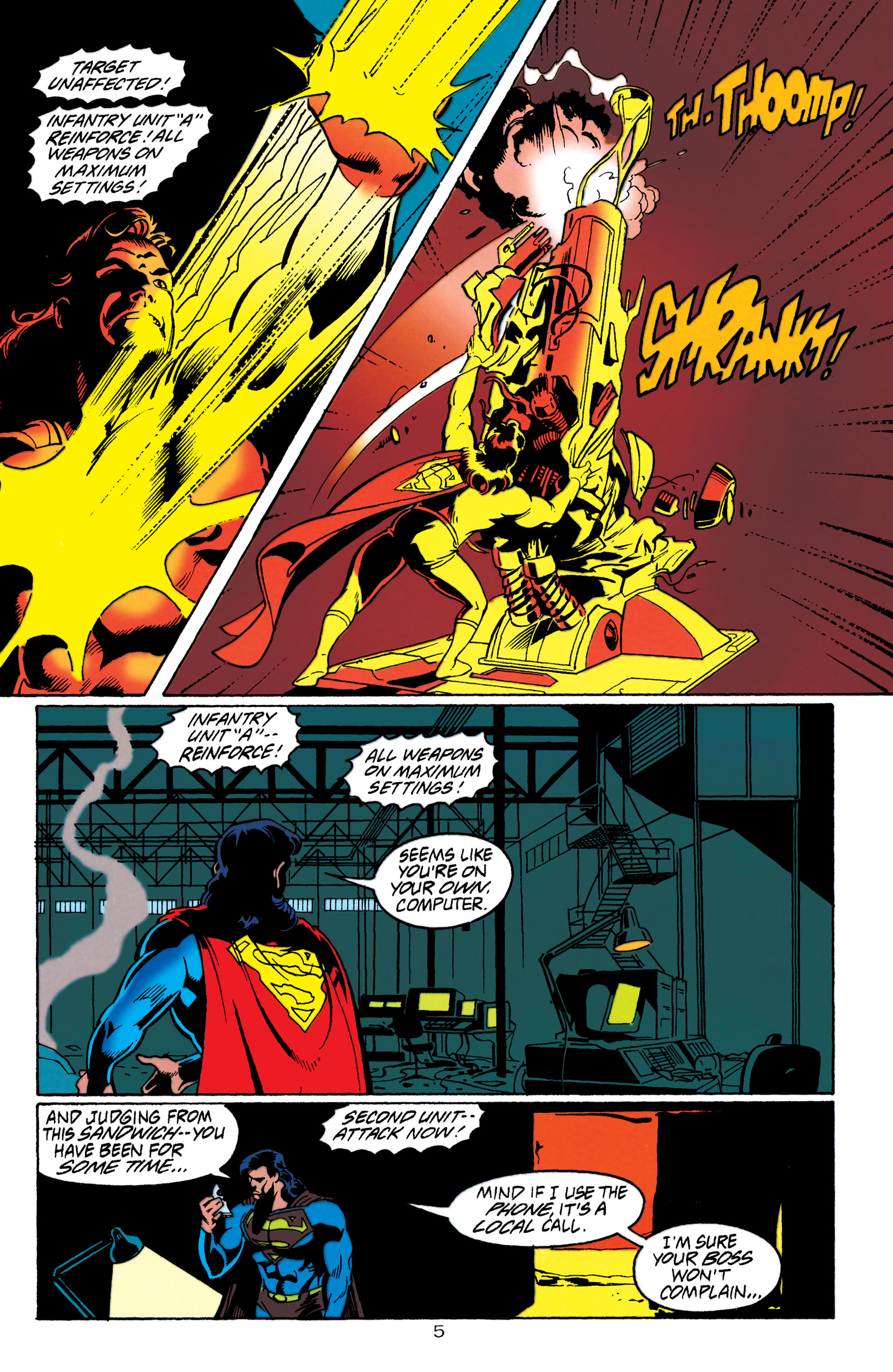 Read online Adventures of Superman (1987) comic -  Issue #525 - 6