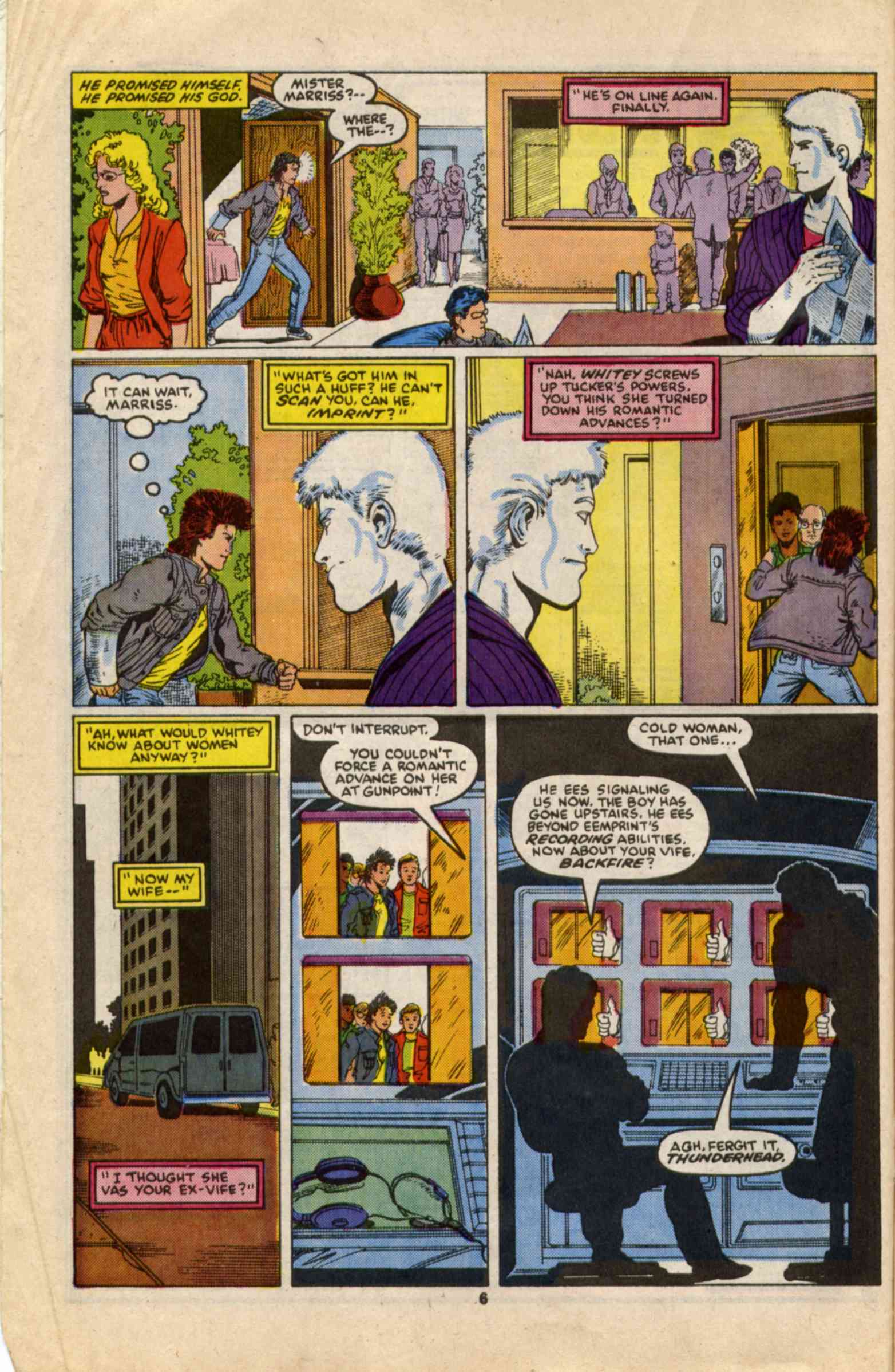 Read online Psi-Force comic -  Issue #18 - 7