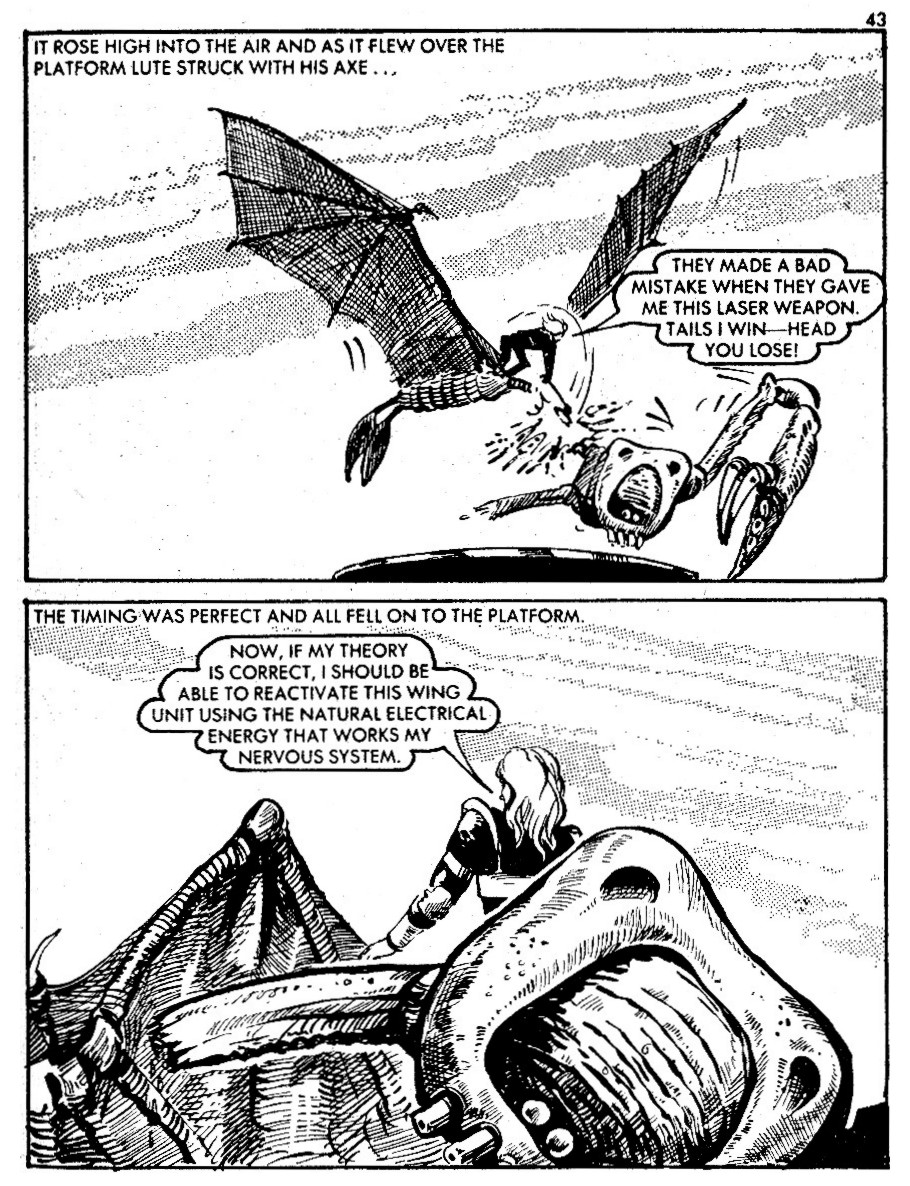 Read online Starblazer comic -  Issue #1 - 43