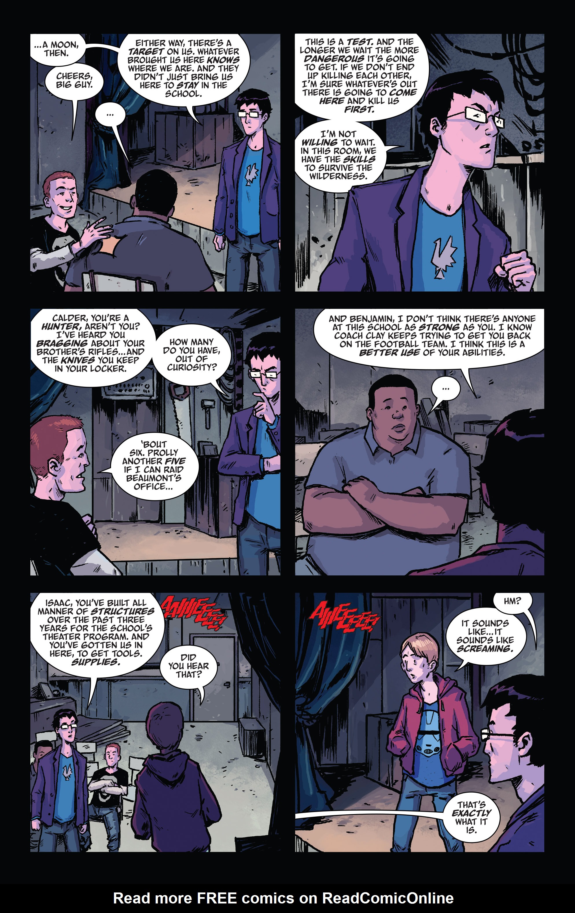 Read online The Woods comic -  Issue #1 - 22