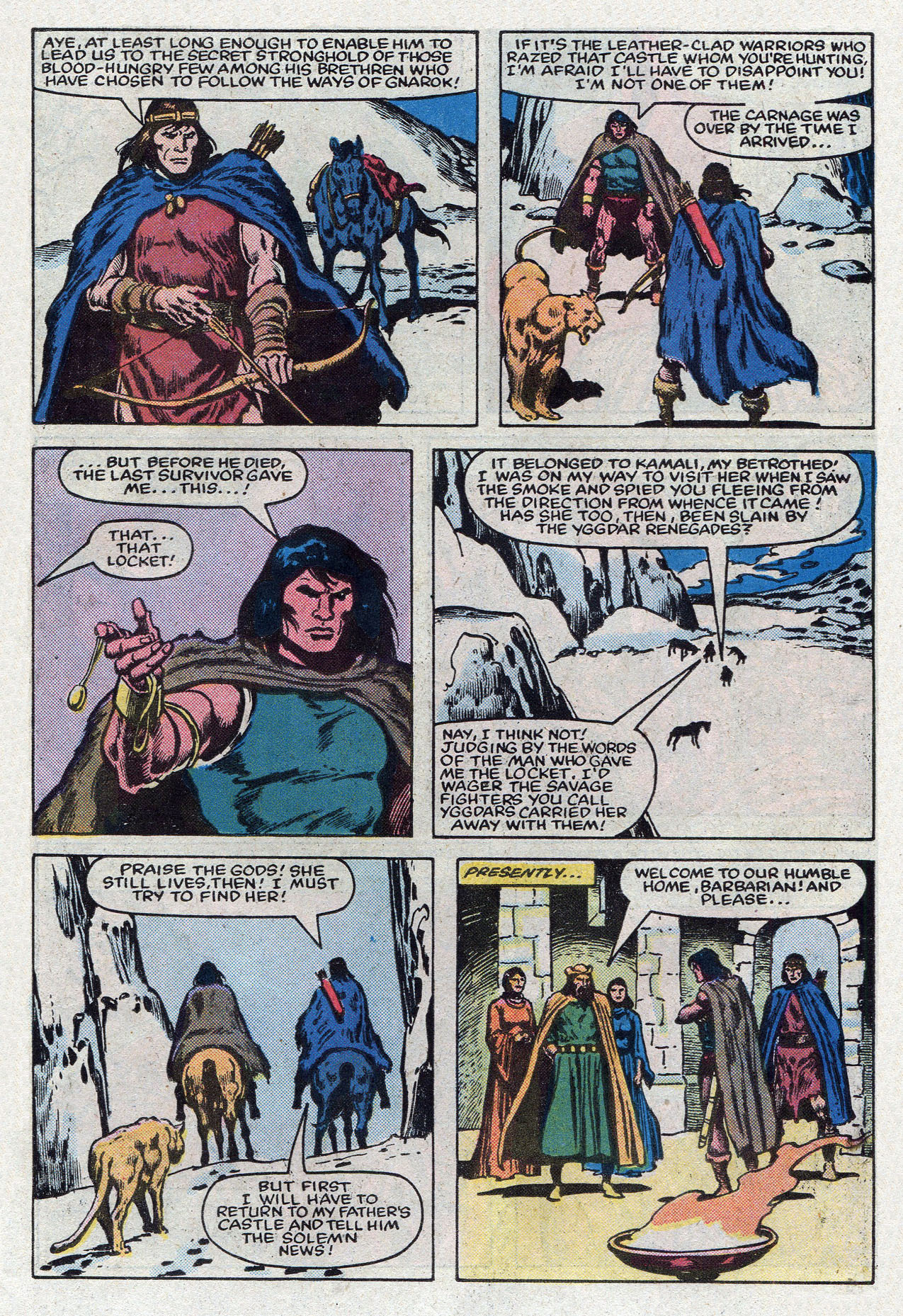 Read online Conan the Barbarian (1970) comic -  Issue #151 - 11