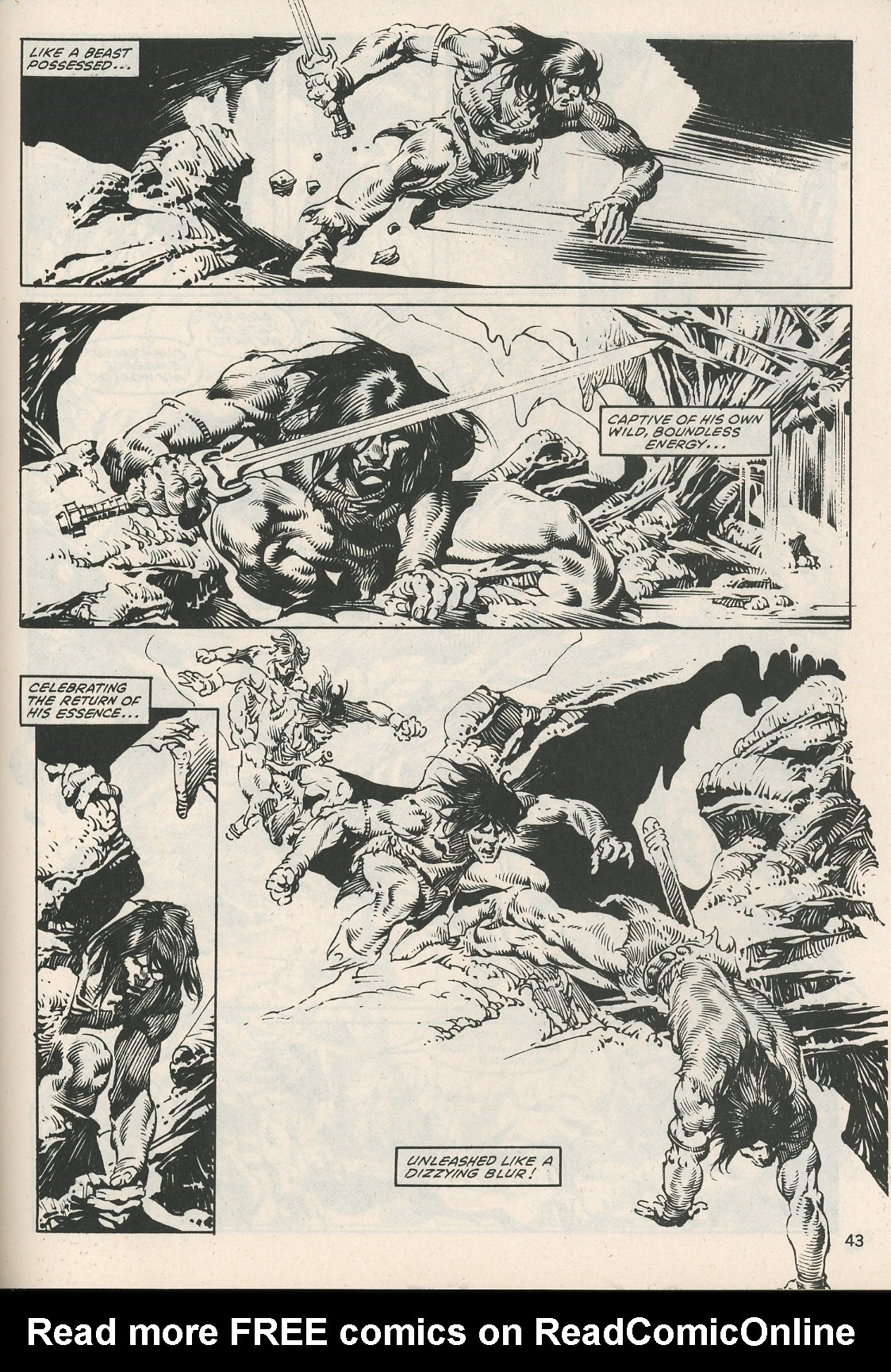 Read online The Savage Sword Of Conan comic -  Issue #114 - 43