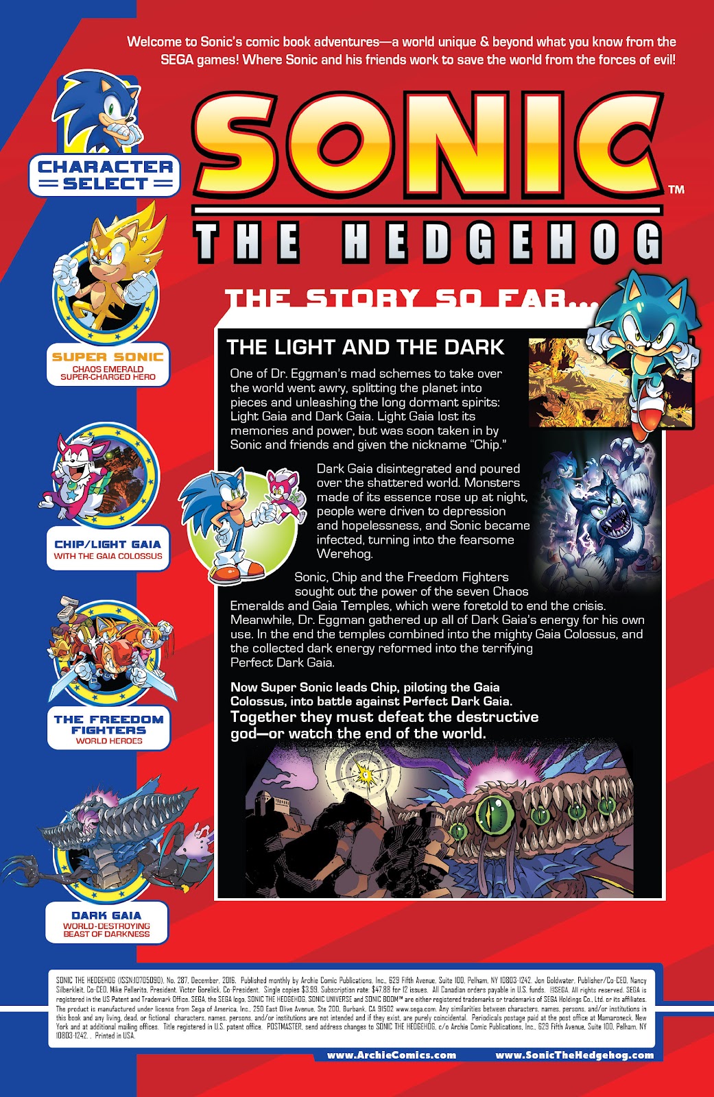 Sonic The Hedgehog (1993) issue 287 - Page 2