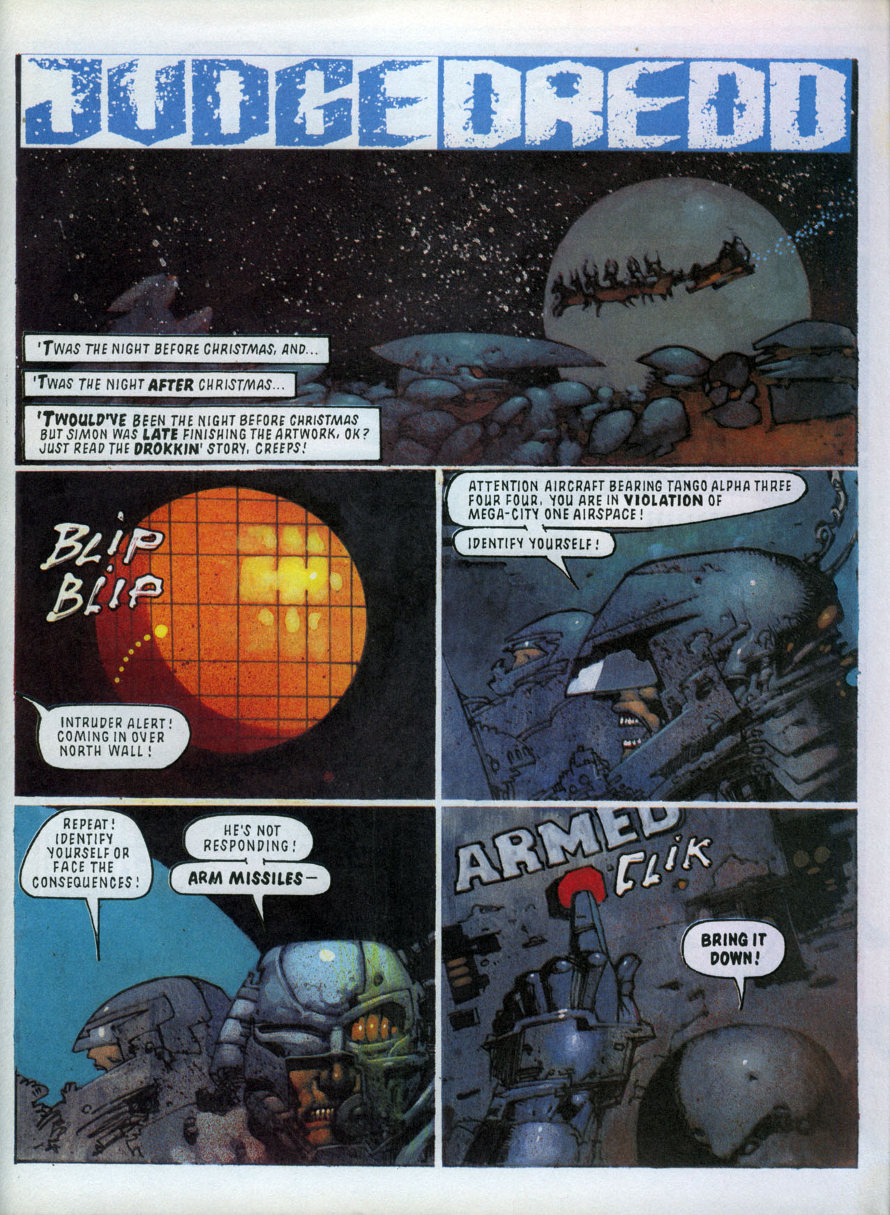 Read online Judge Dredd: The Megazine (vol. 2) comic -  Issue #62 - 45
