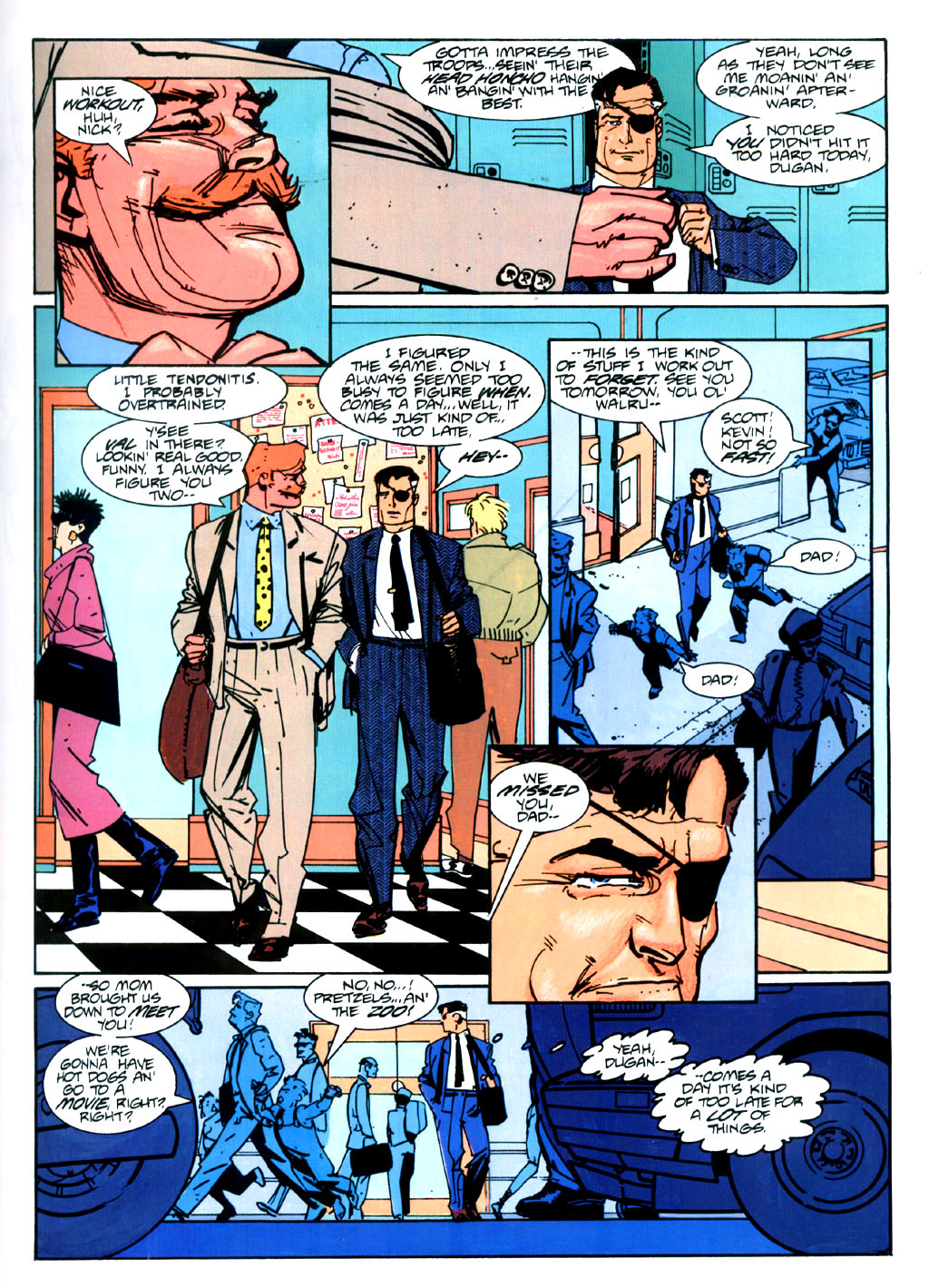 Read online Marvel Graphic Novel comic -  Issue #50 - Wolverine & Nick Fury - The Scorpio Connection - 12