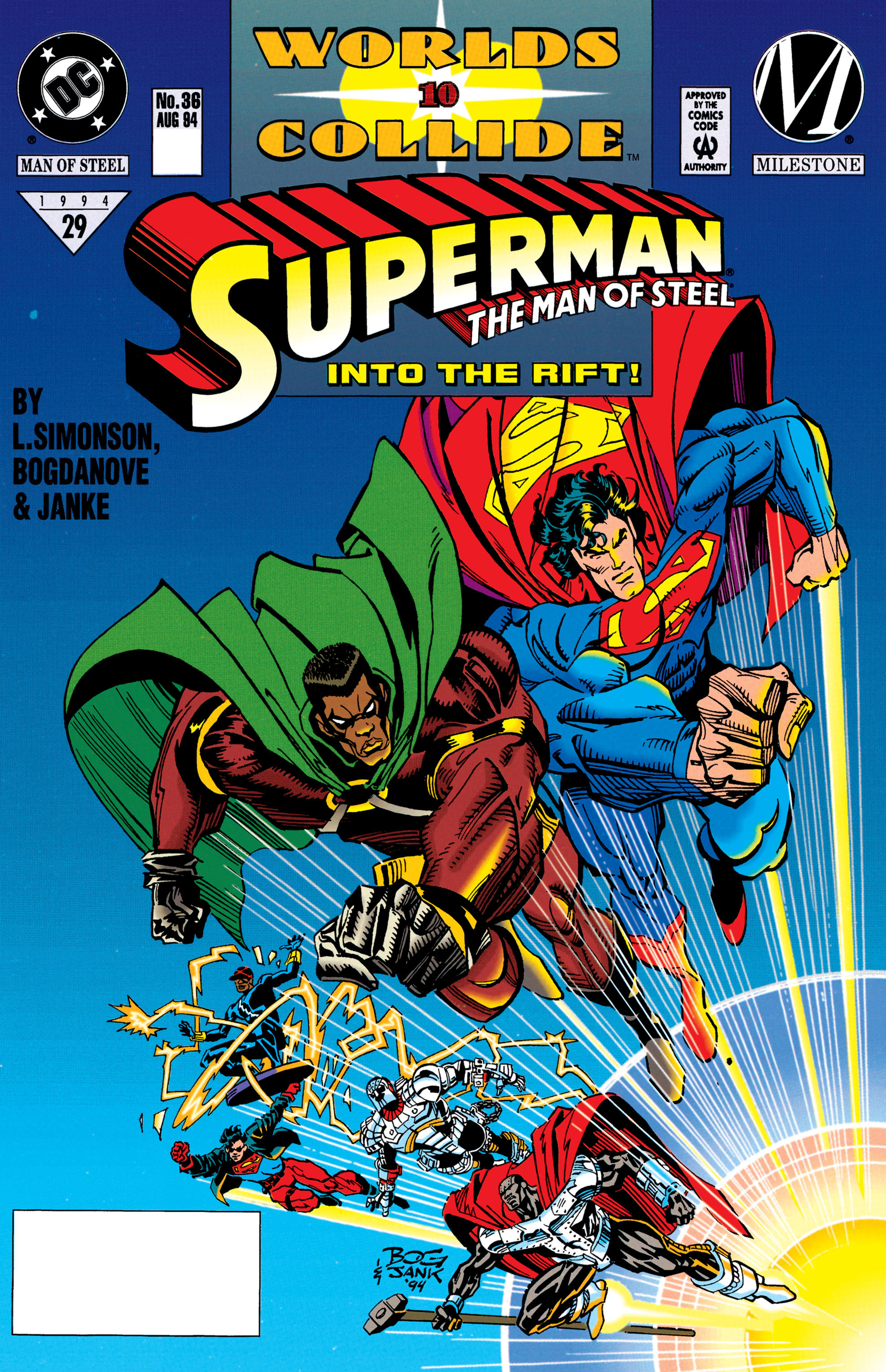 Read online Superman: The Man of Steel (1991) comic -  Issue #36 - 1