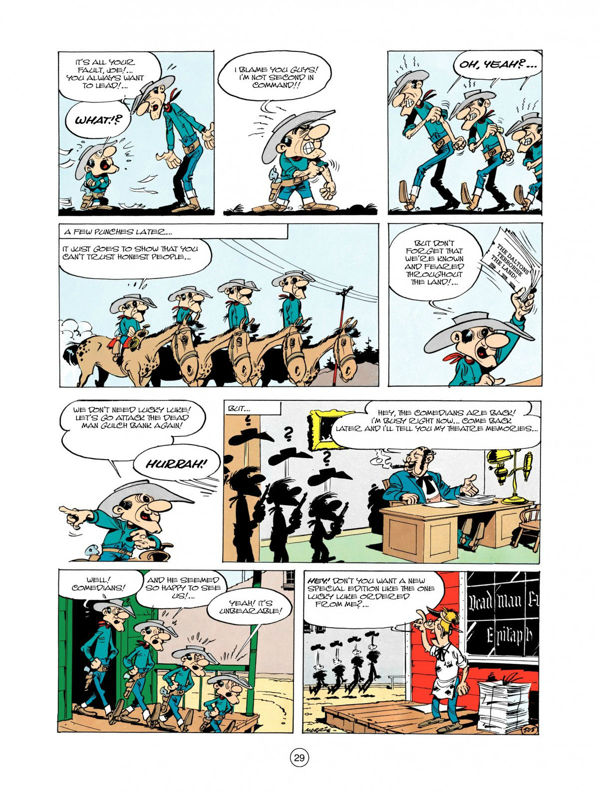 Read online A Lucky Luke Adventure comic -  Issue #28 - 30