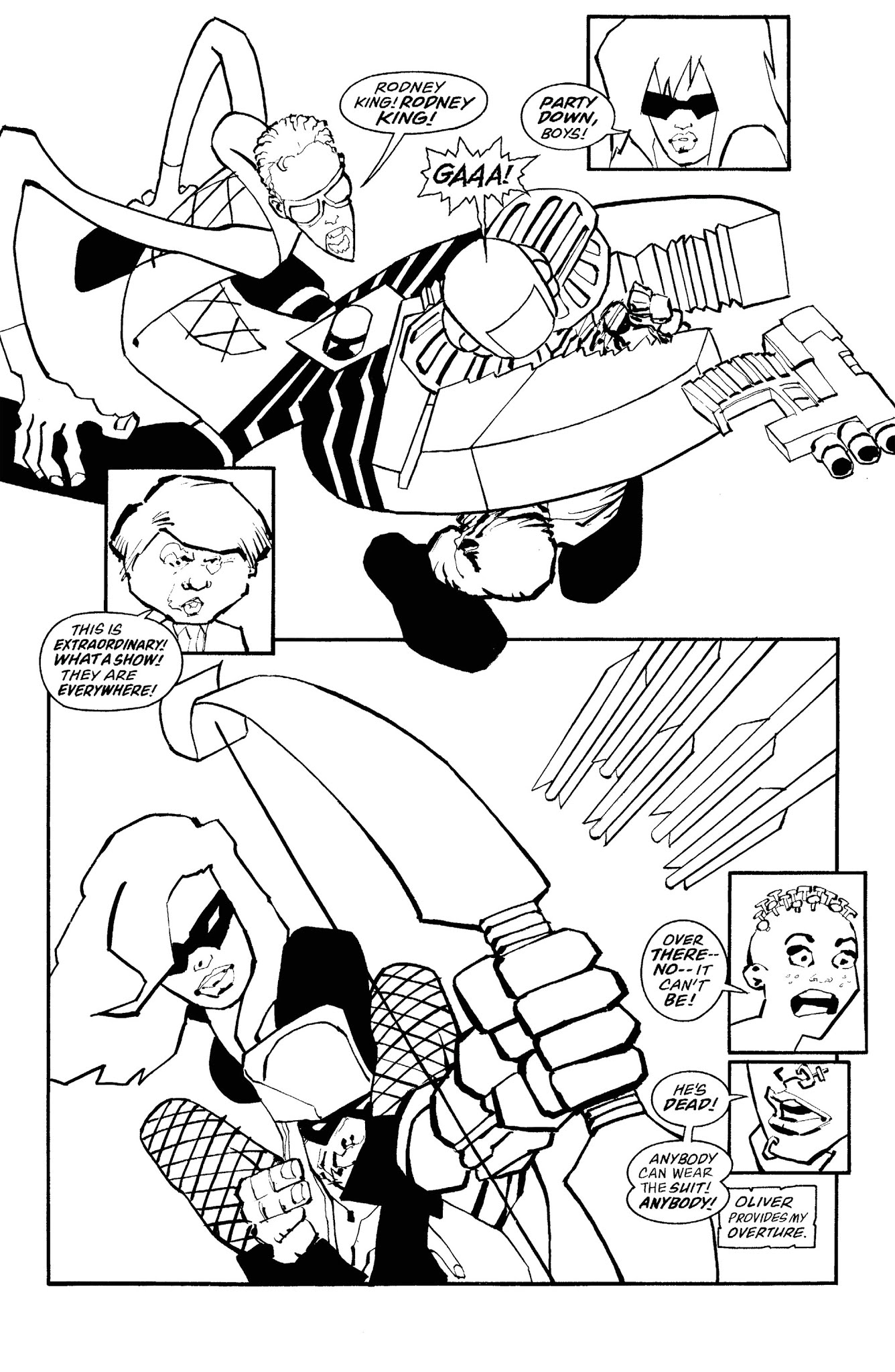 Read online Batman Noir: The Dark Knight Strikes Again comic -  Issue # TPB (Part 2) - 54