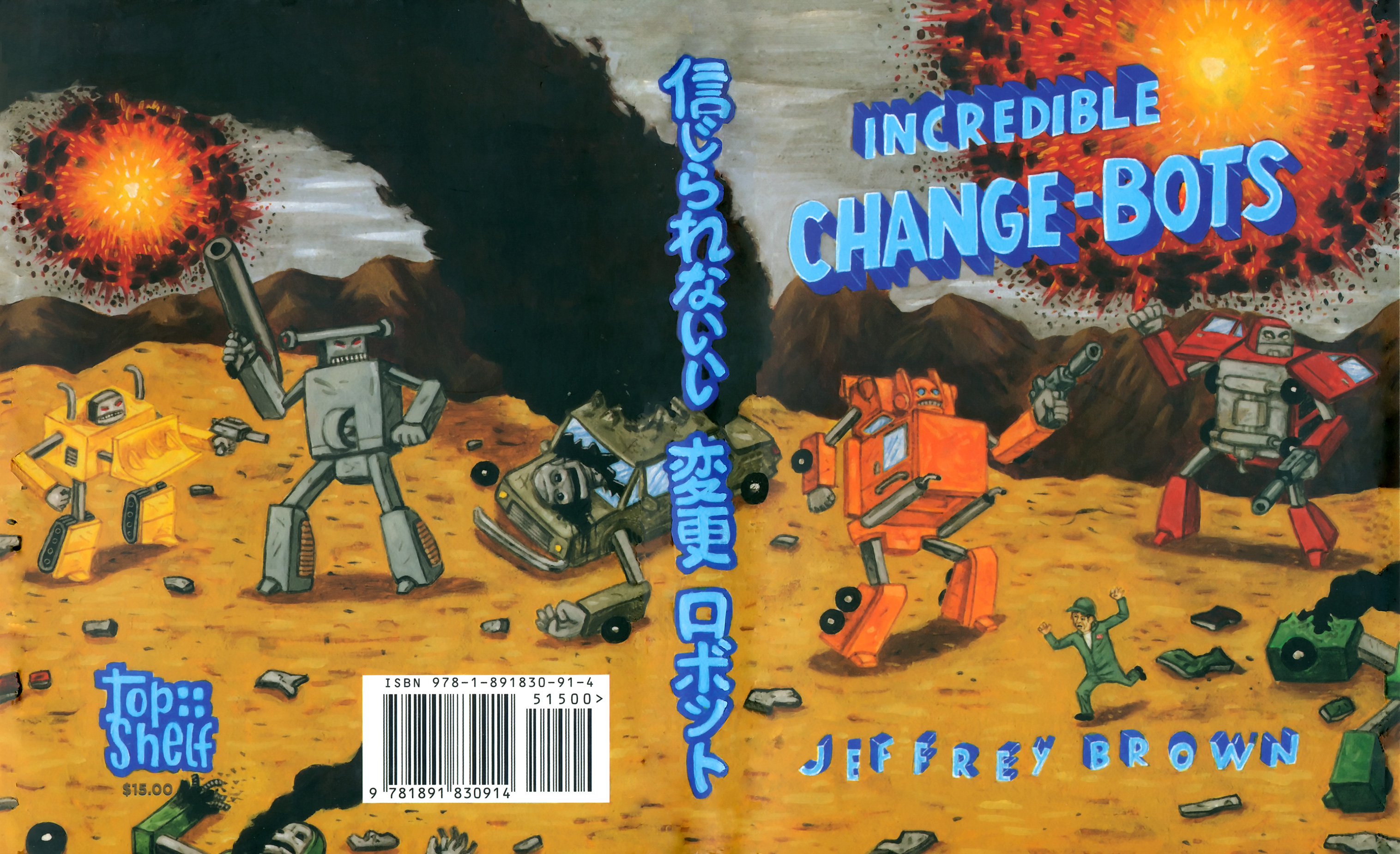 Read online Incredible Change-Bots comic -  Issue # TPB 1 - 1