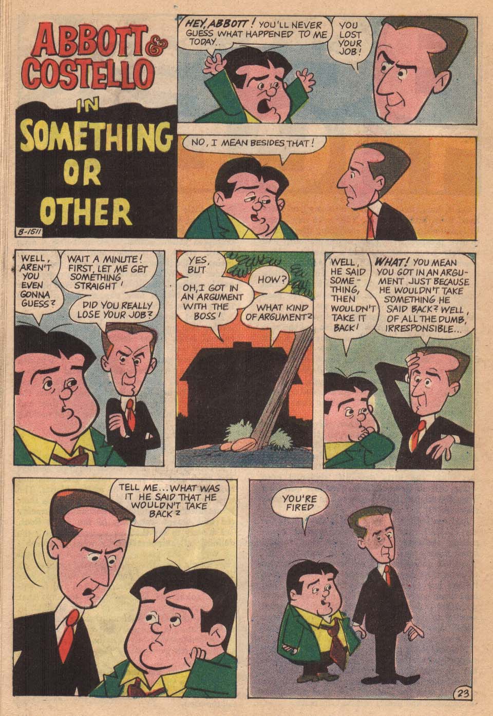 Read online Abbott & Costello comic -  Issue #5 - 25