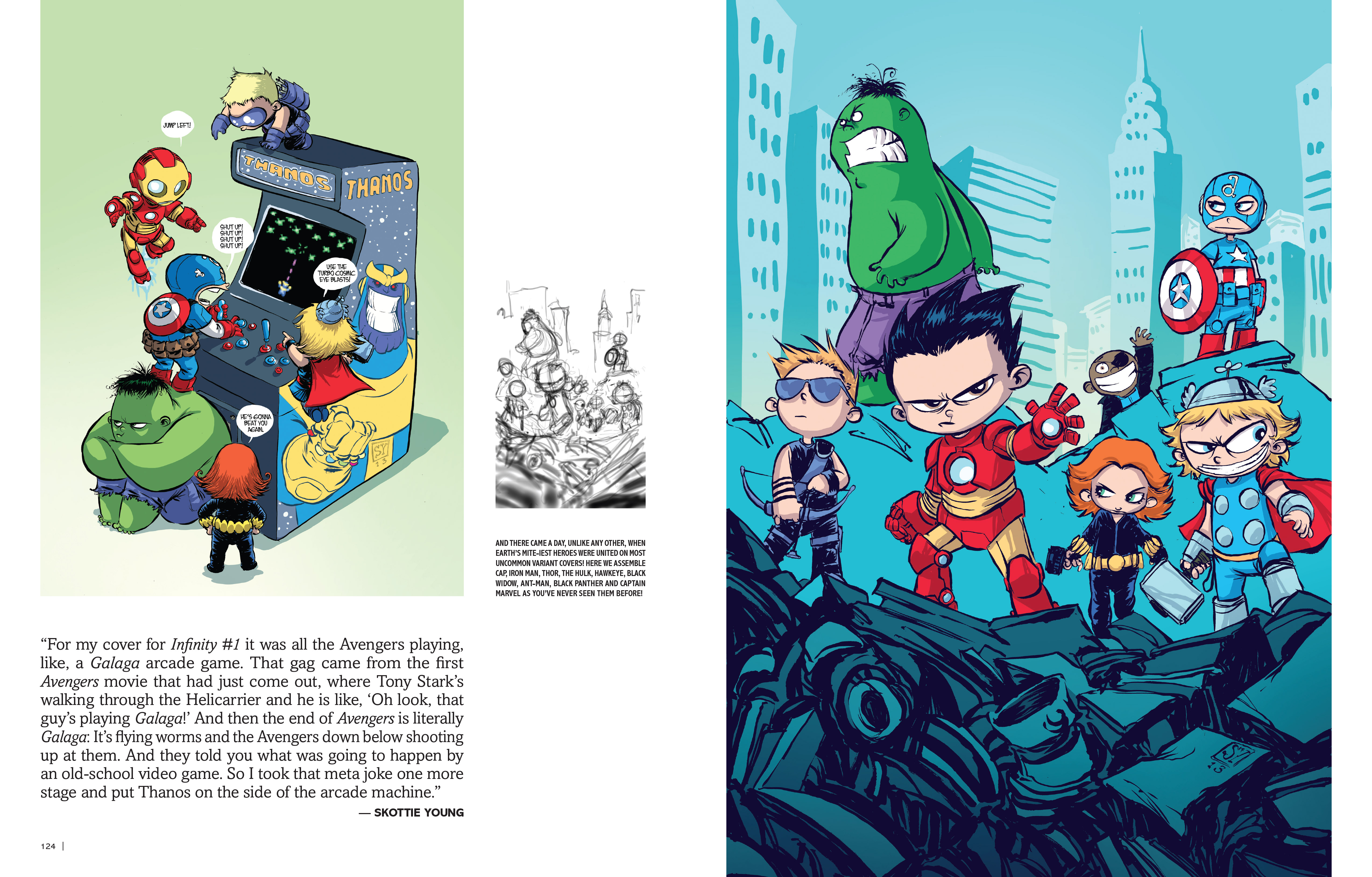 Read online The Marvel Art of Skottie Young comic -  Issue # TPB - 64