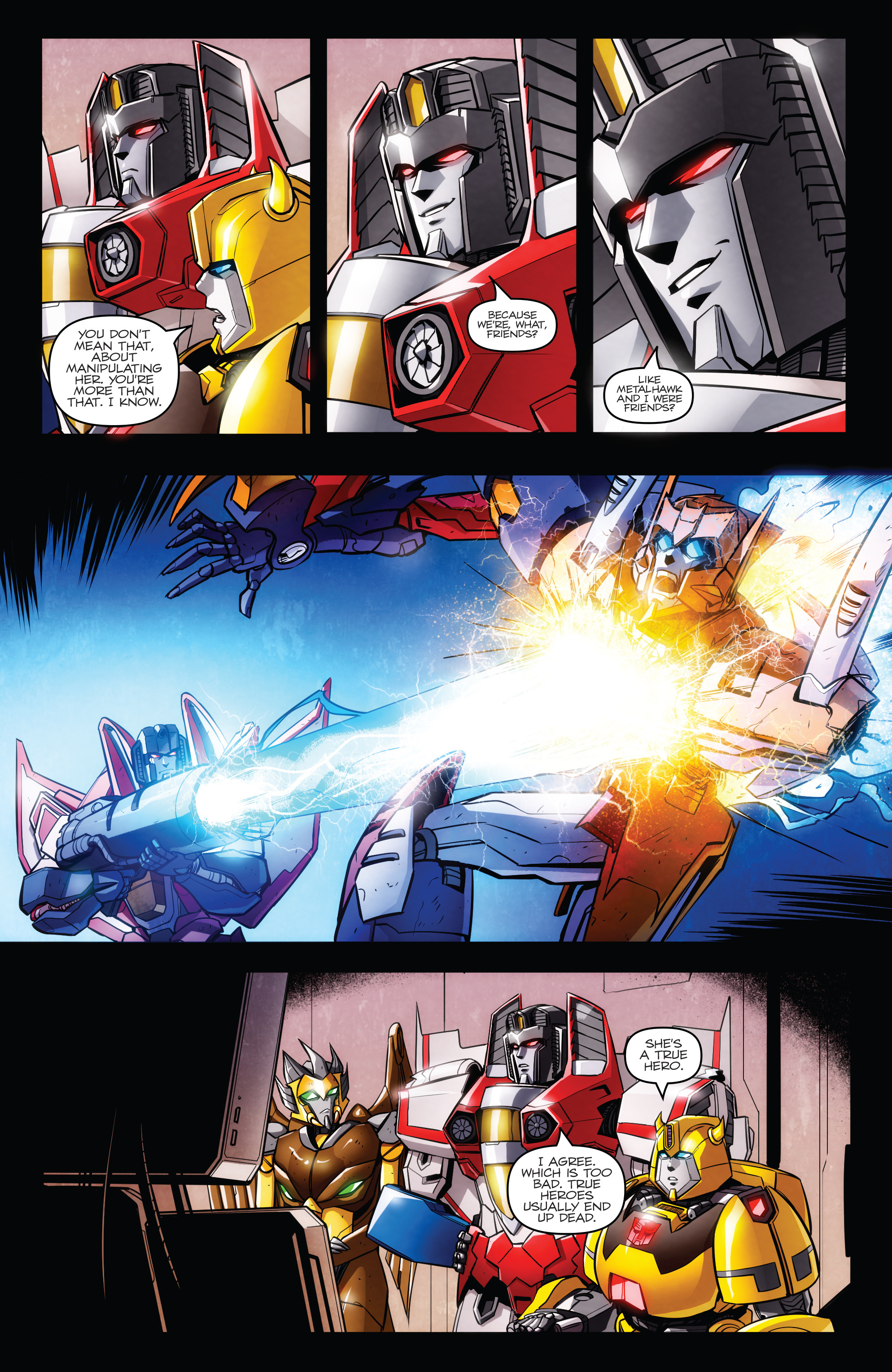 Read online Transformers: Till All Are One comic -  Issue #7 - 7