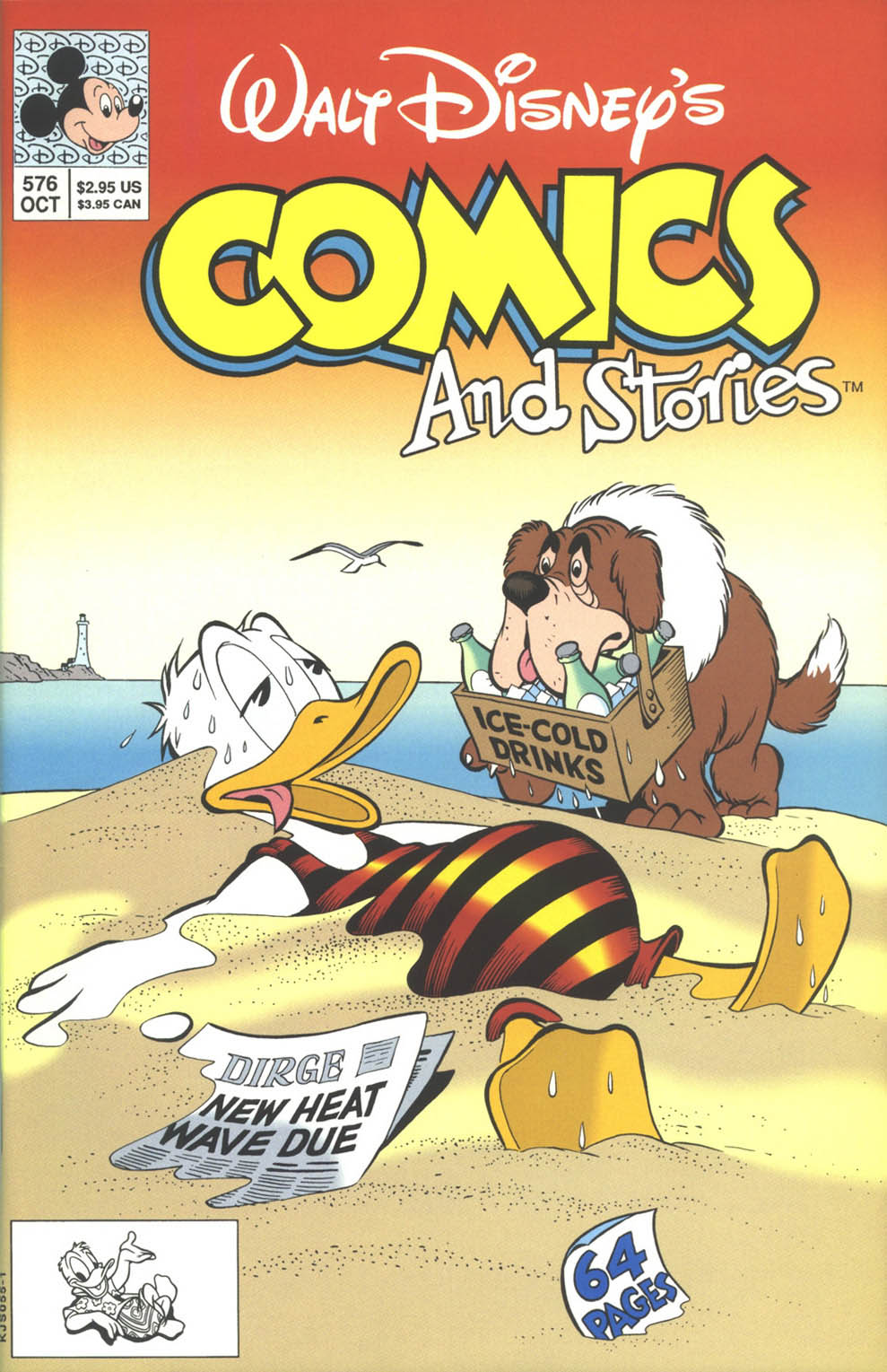 Read online Walt Disney's Comics and Stories comic -  Issue #576 - 1