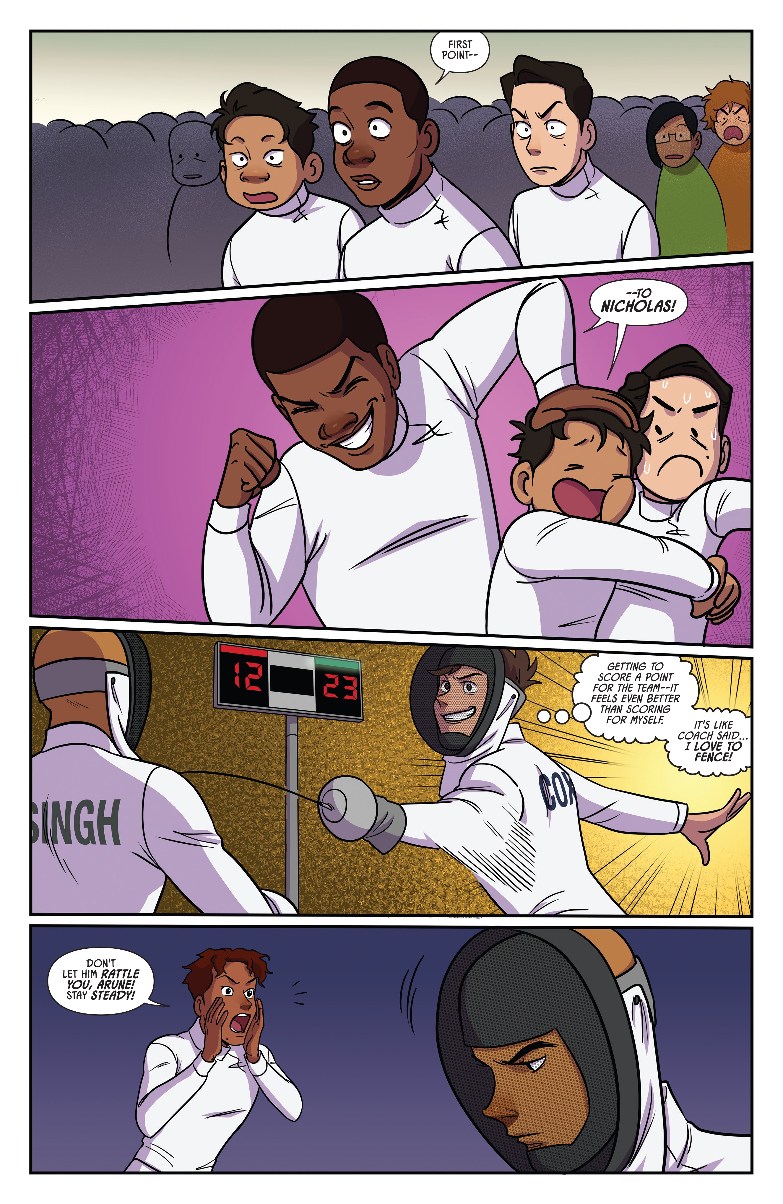 Read online Fence comic -  Issue # _TPB 4 - 77
