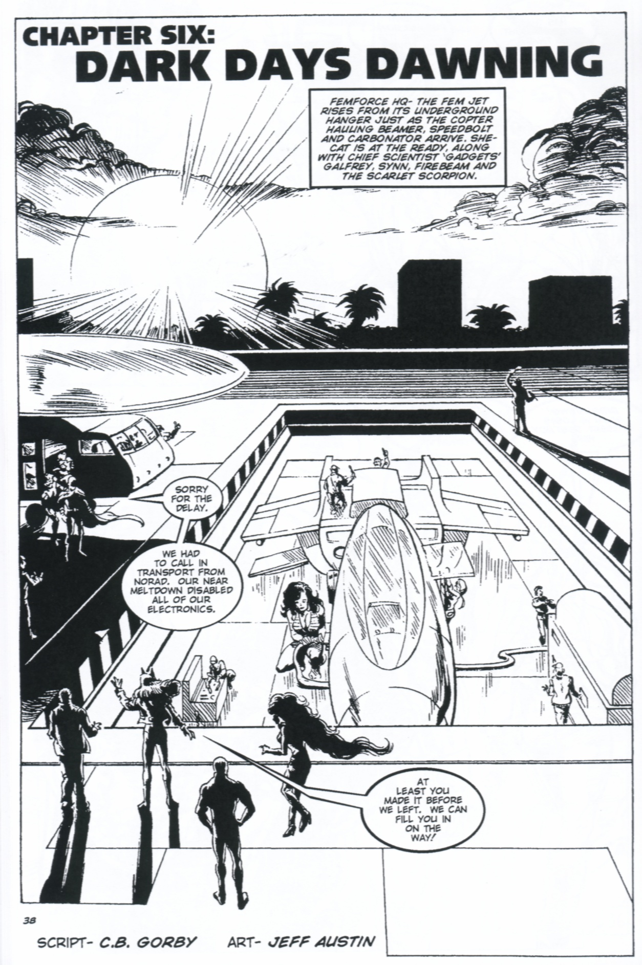 Read online Femforce comic -  Issue #130 - 40