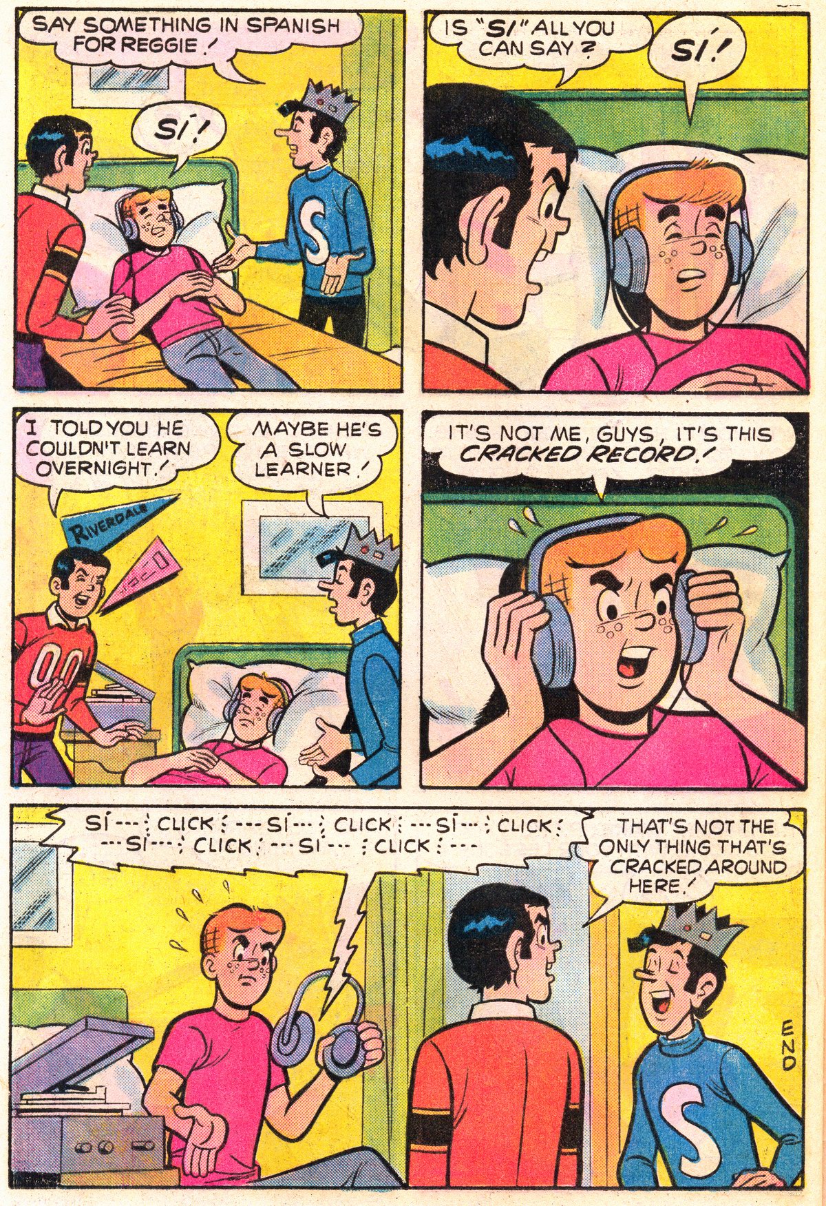 Read online Reggie and Me (1966) comic -  Issue #87 - 20