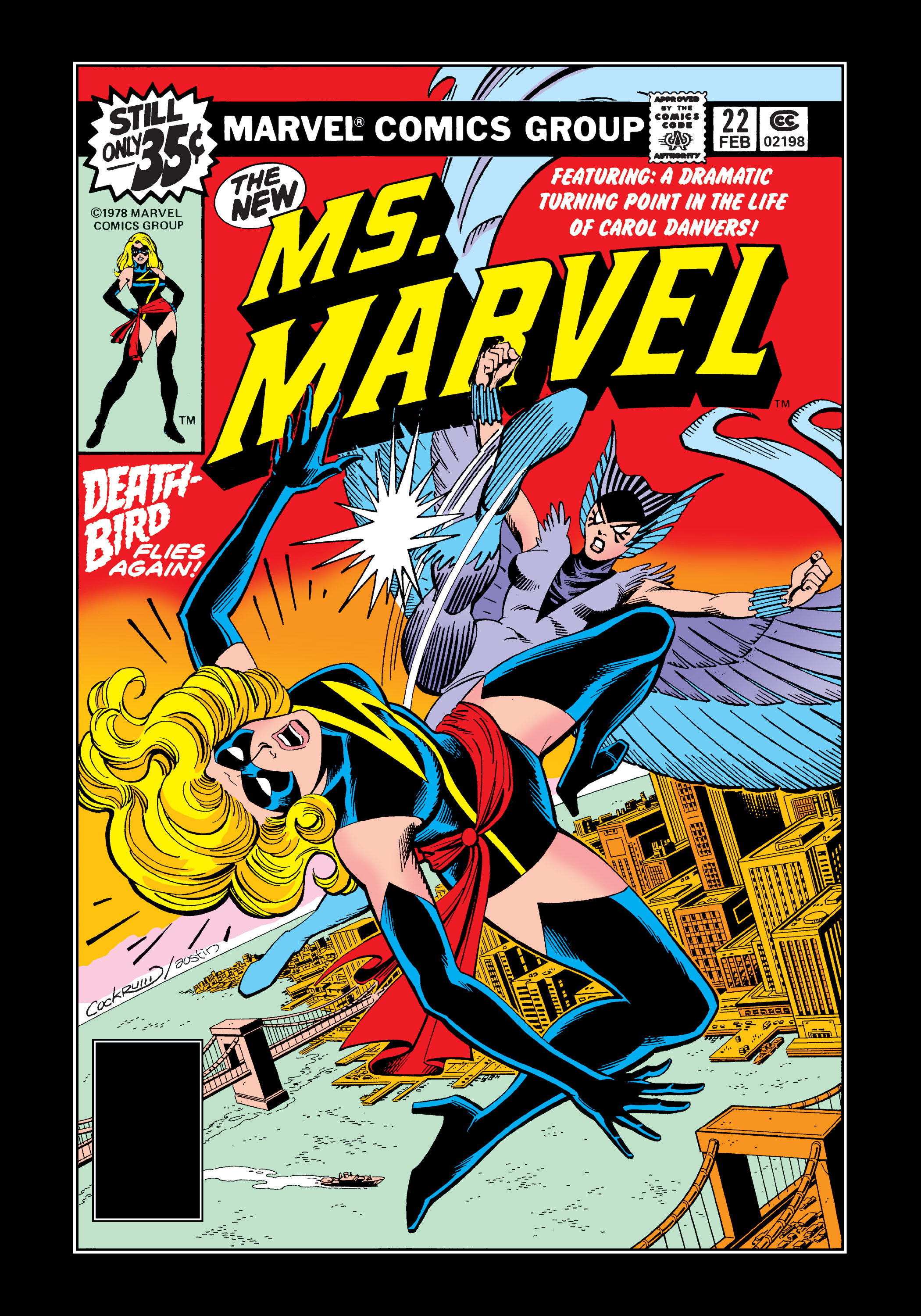 Read online Ms. Marvel (1977) comic -  Issue #22 - 1