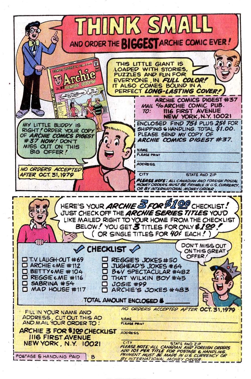 Read online Archie (1960) comic -  Issue #282 - 27