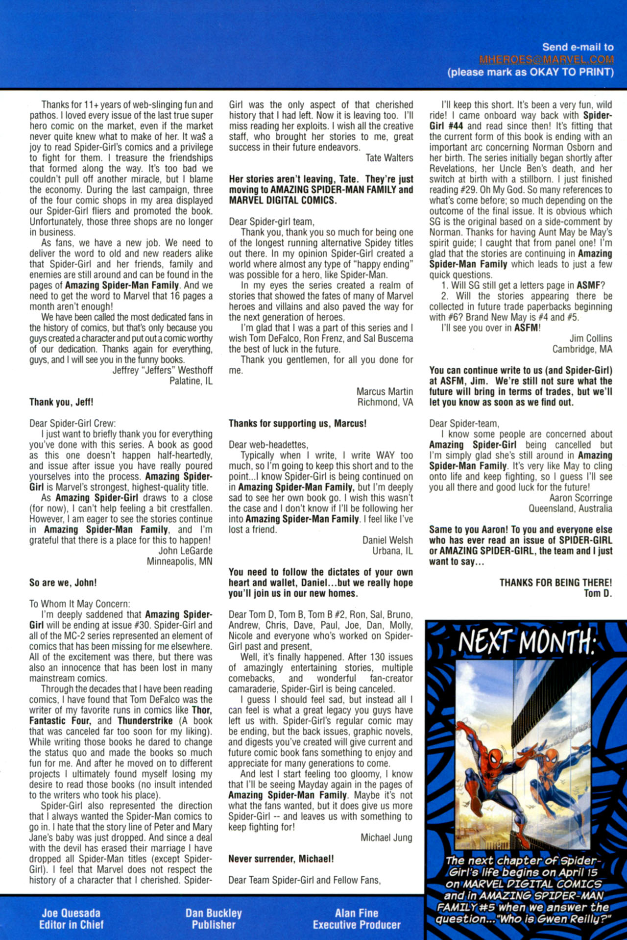 Read online Amazing Spider-Girl comic -  Issue #30 - 34