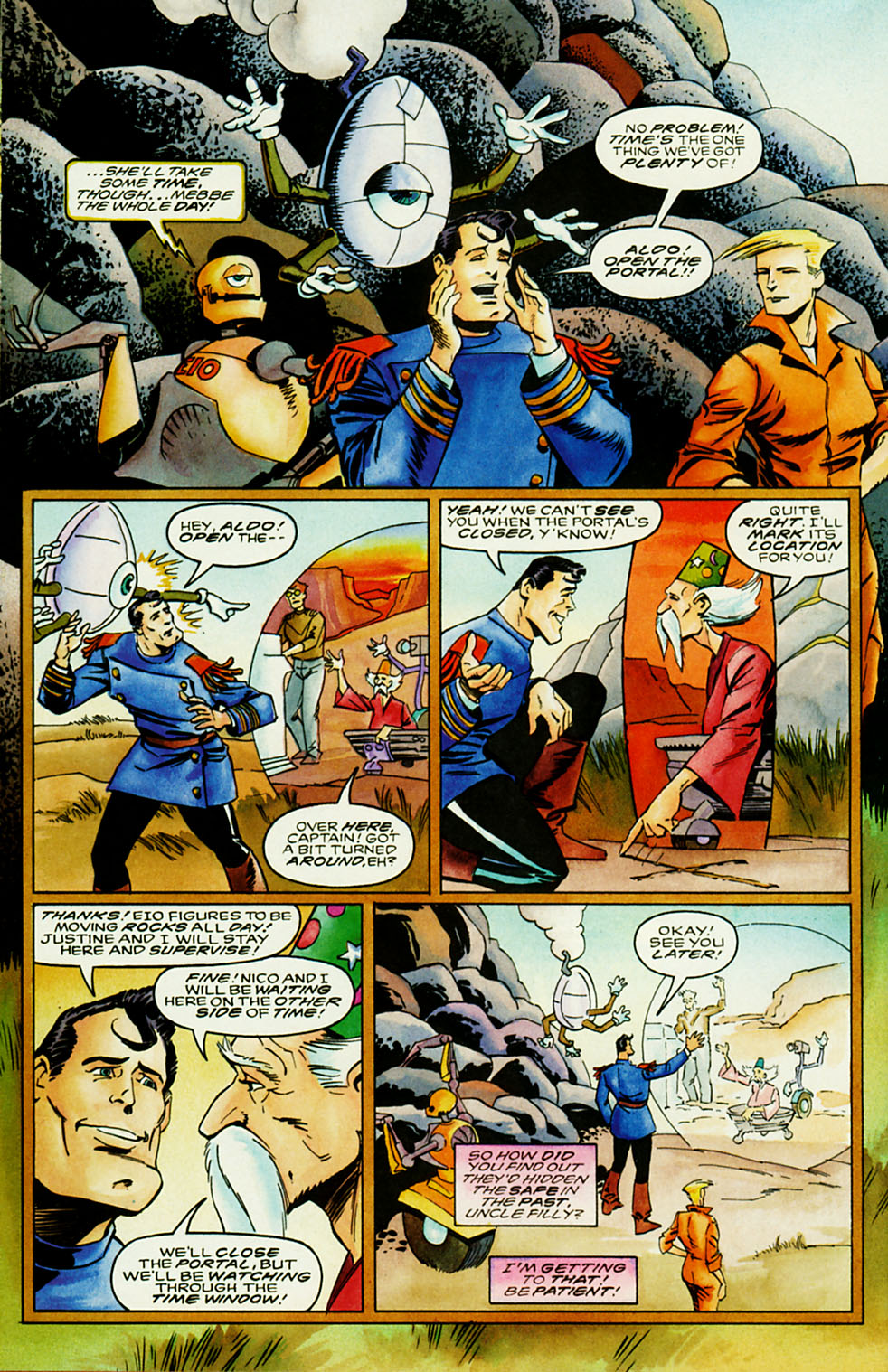 Read online Captain Sternn: Running Out of Time comic -  Issue #2 - 34