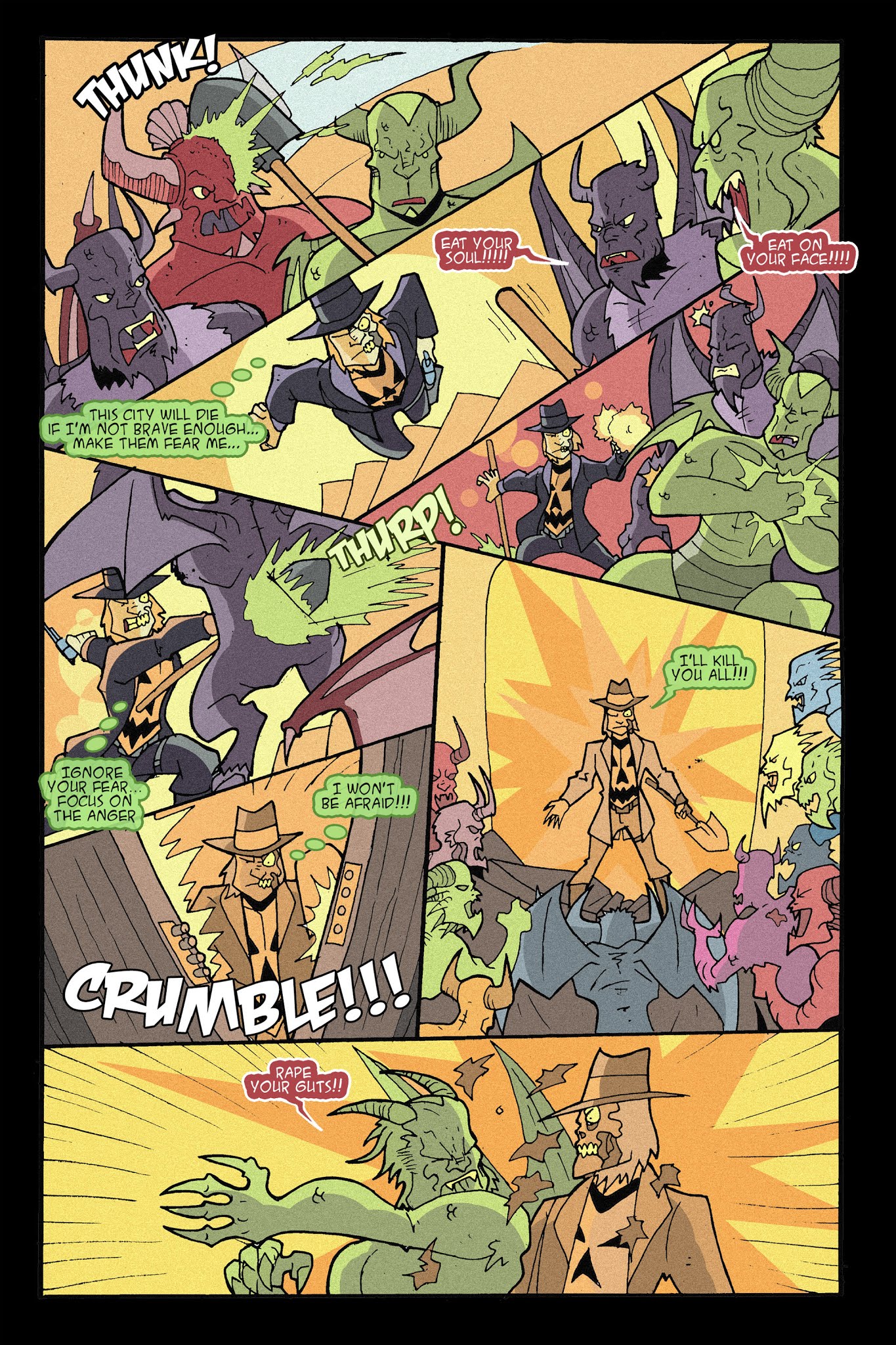 Read online Halloween Man comic -  Issue #9 - 72