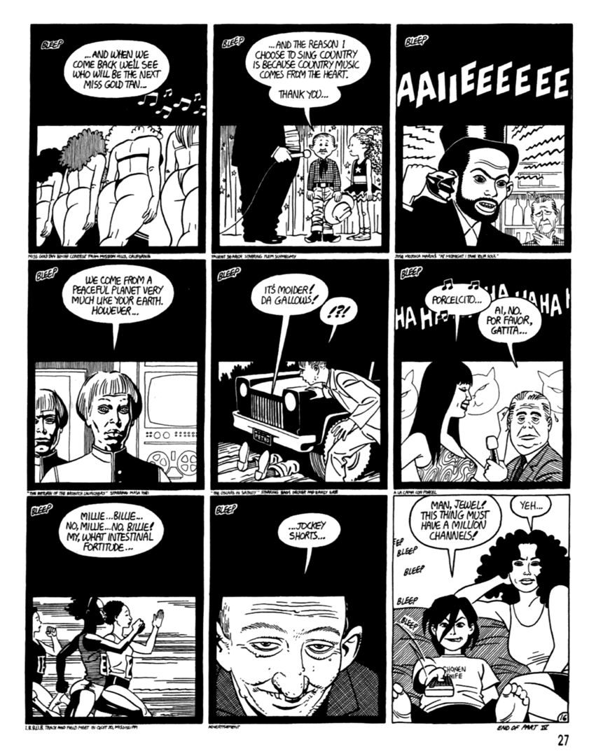 Read online Love and Rockets (1982) comic -  Issue #36 - 29