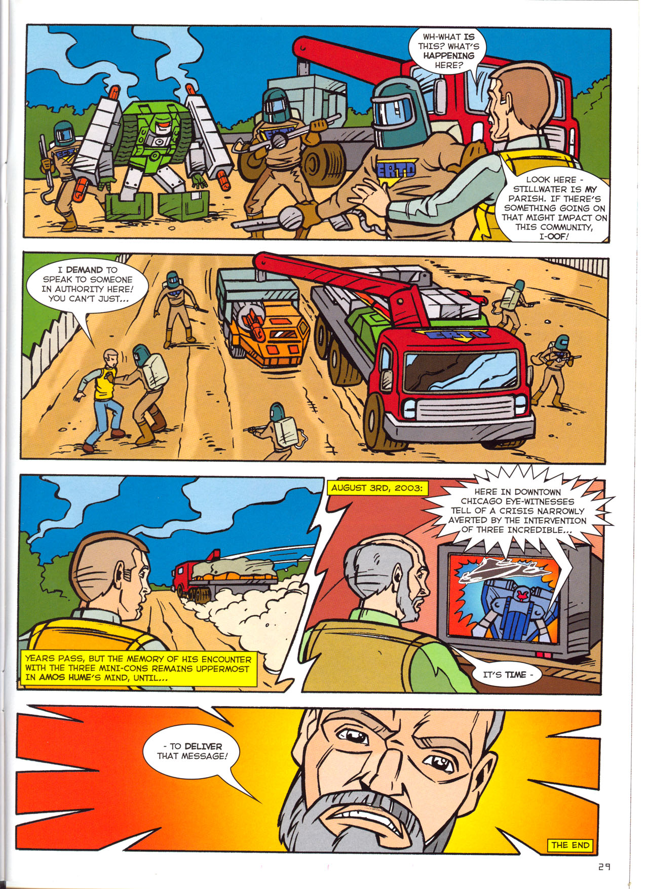 Read online Transformers: Armada (2003) comic -  Issue #6 - 21