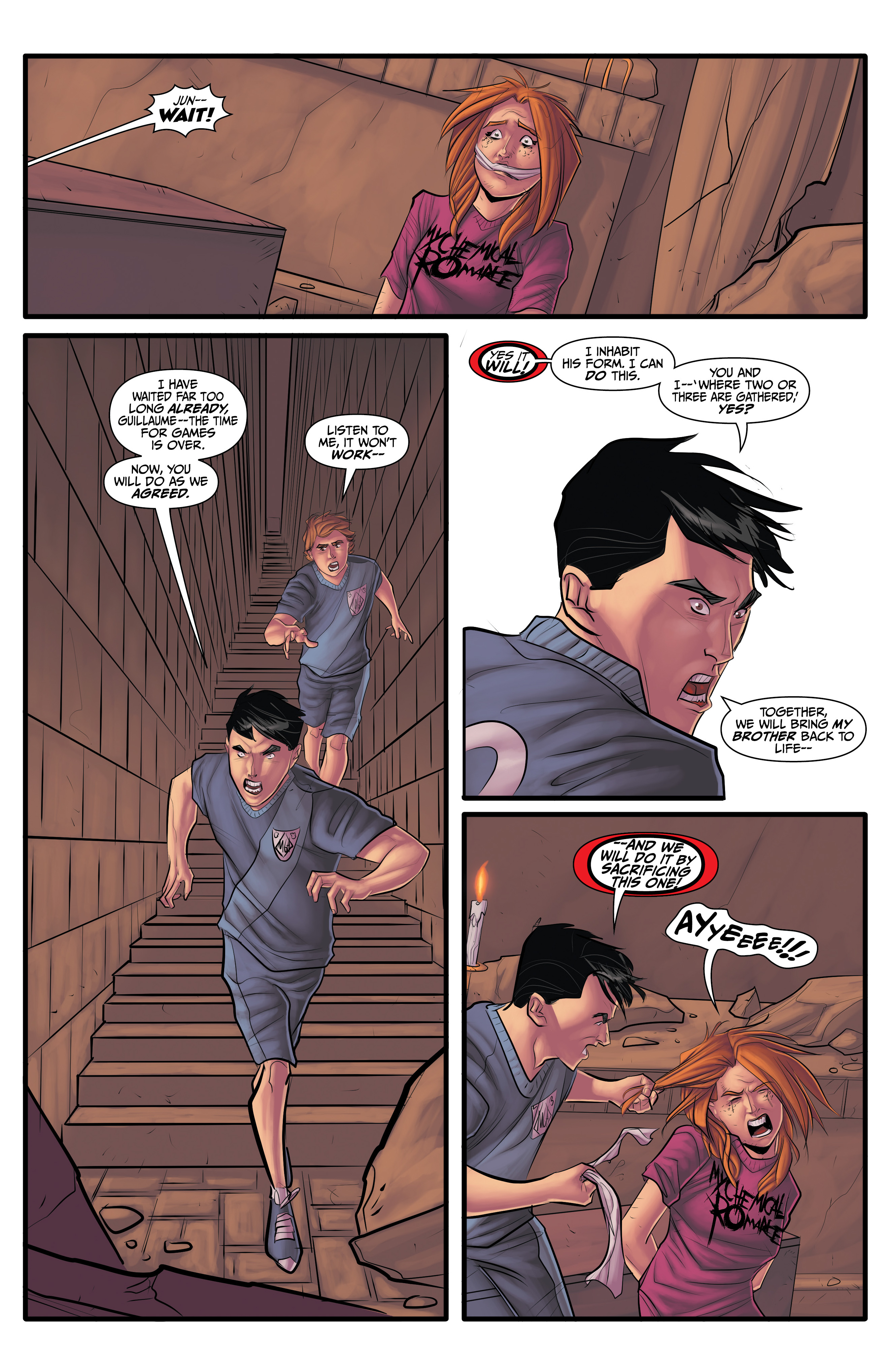 Read online Morning Glories comic -  Issue #50 - 17