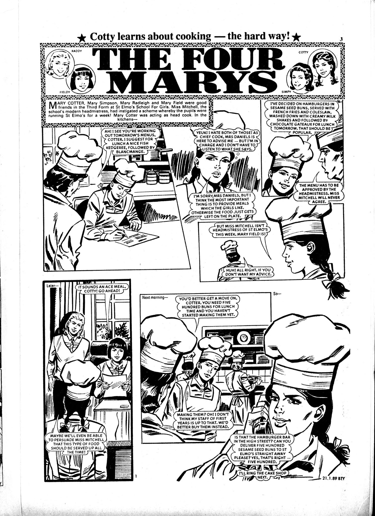 Read online Bunty comic -  Issue #1619 - 3