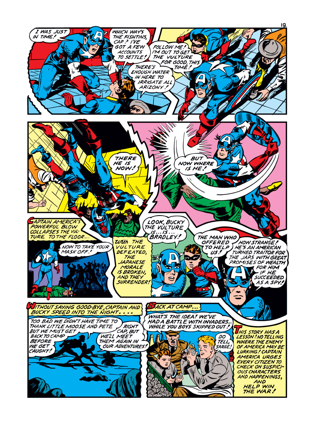 Read online Captain America Comics comic -  Issue #14 - 21