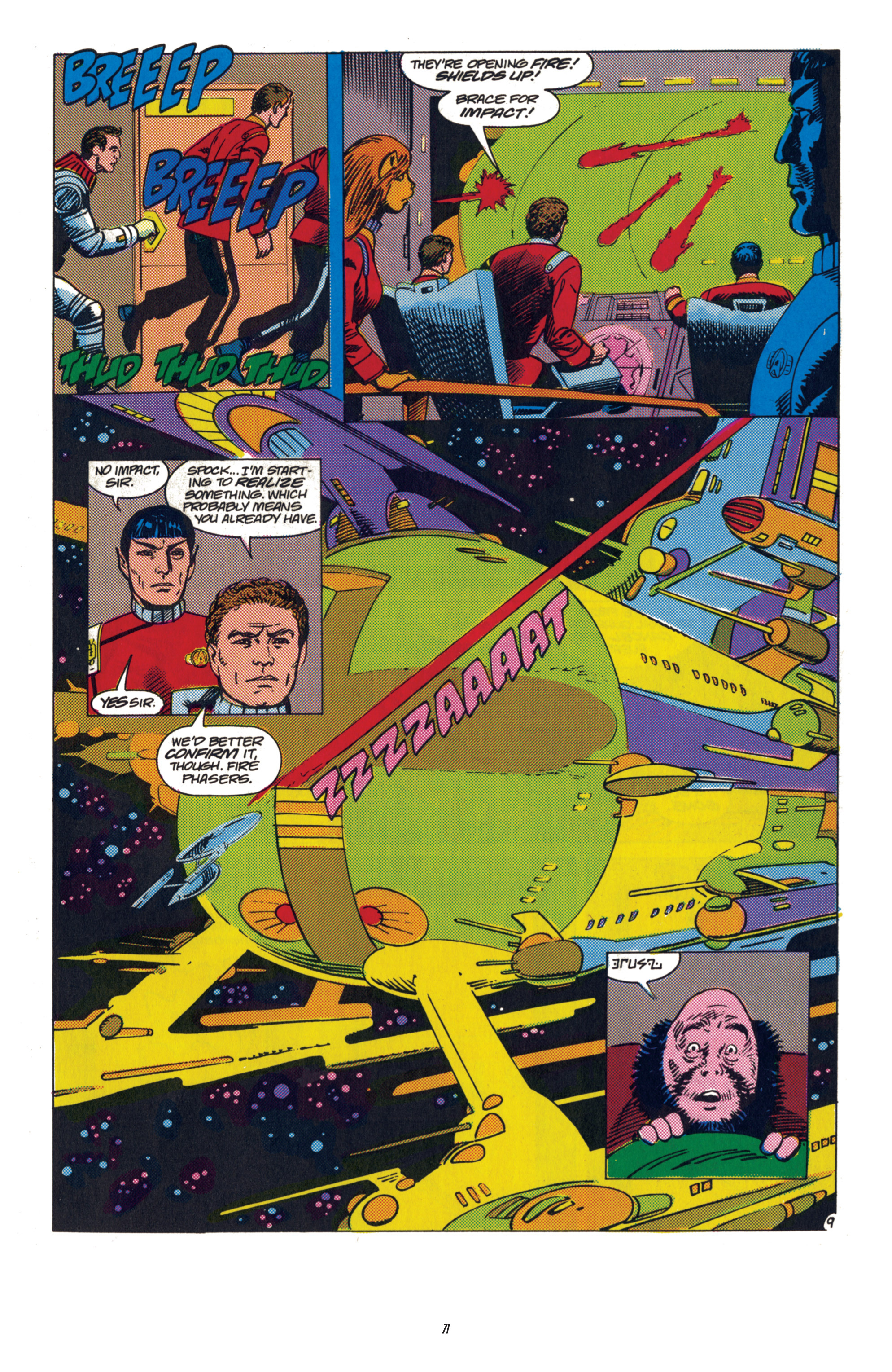 Read online Star Trek Classics comic -  Issue #5 - 70