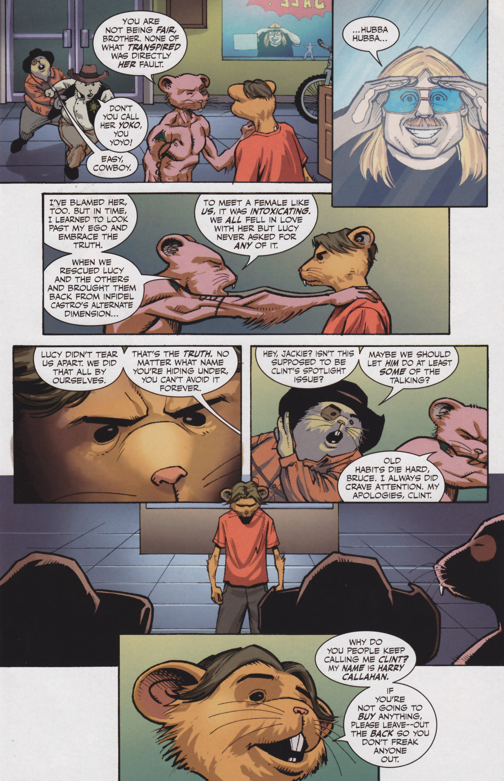 Read online Adolescent Radioactive Black Belt Hamsters (2008) comic -  Issue #4 - 15