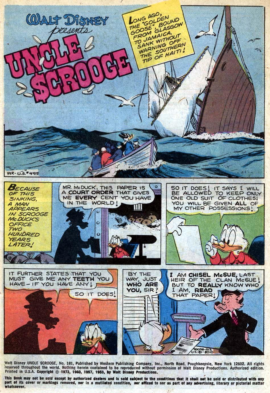 Read online Uncle Scrooge (1953) comic -  Issue #181 - 3