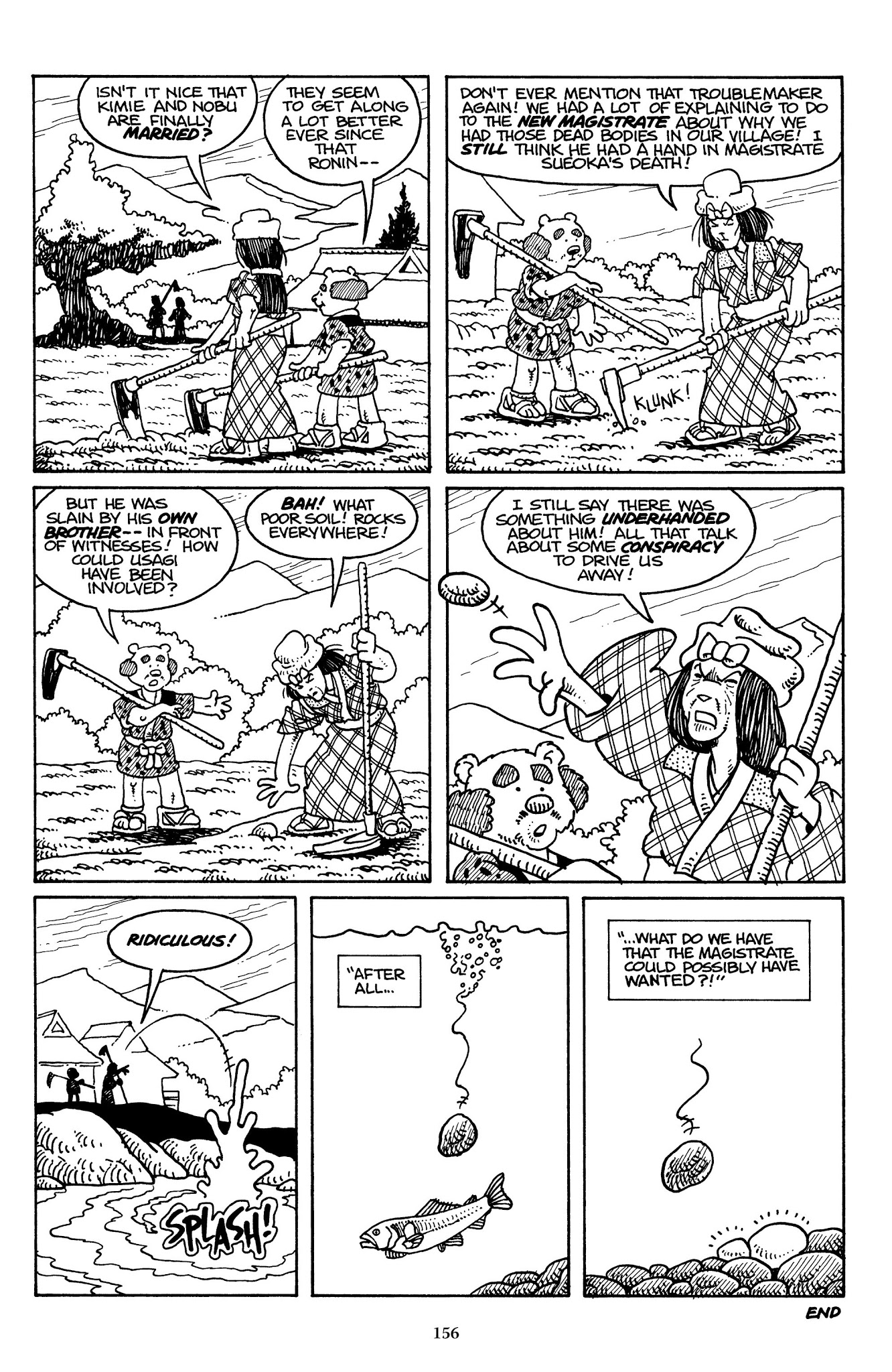 Read online The Usagi Yojimbo Saga comic -  Issue # TPB 1 - 153