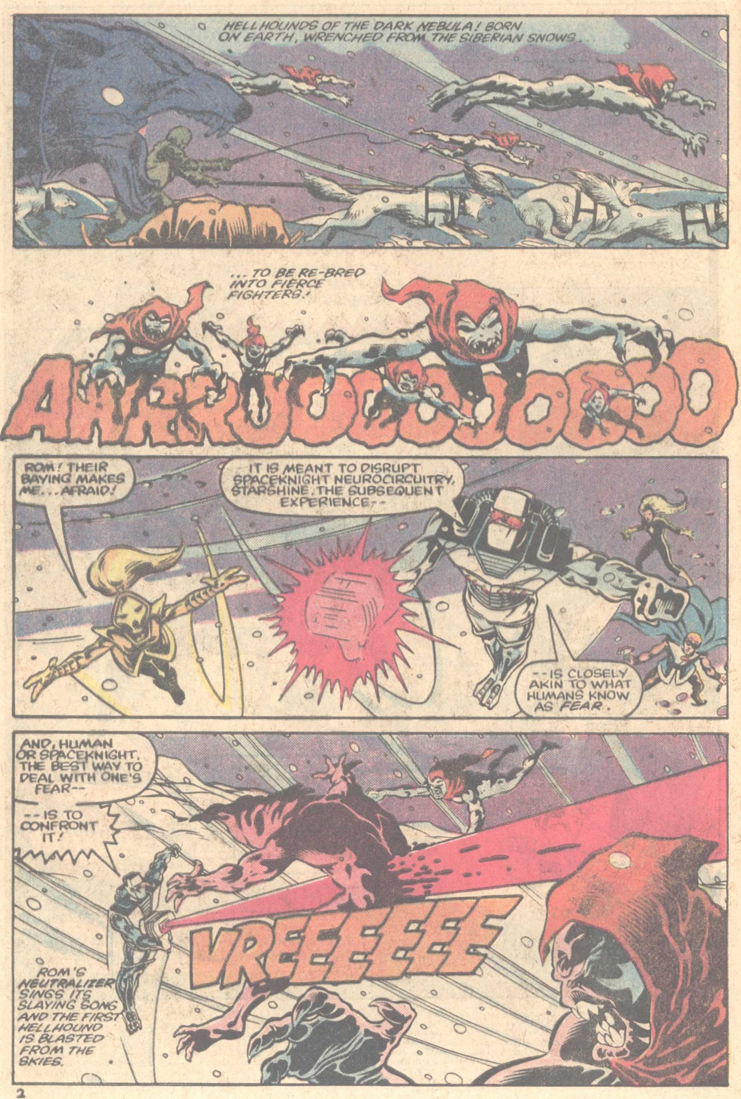 Read online ROM (1979) comic -  Issue #46 - 4