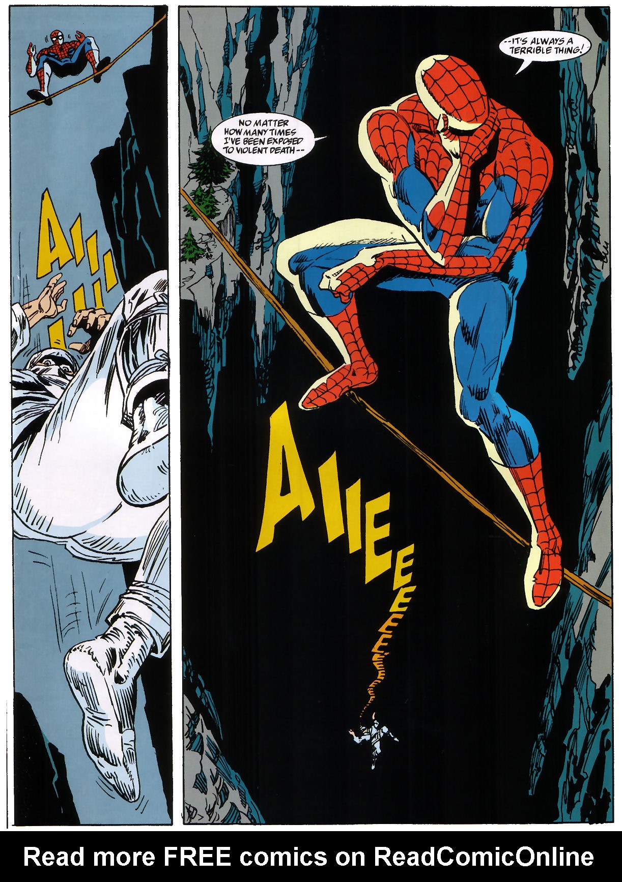 Read online Marvel Graphic Novel comic -  Issue #72 - Spiderman - Fear Itself - 55