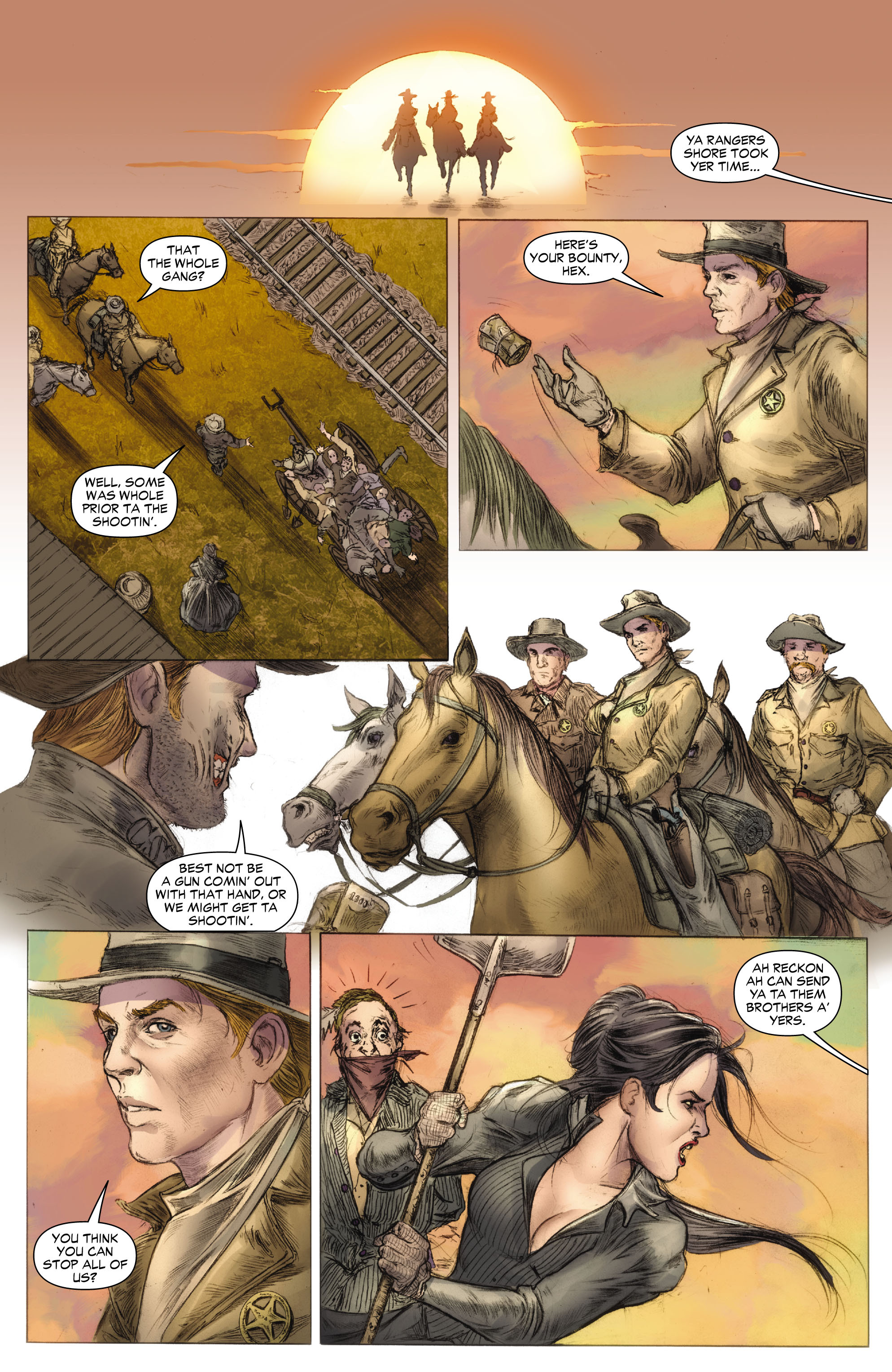 Read online Jonah Hex (2006) comic -  Issue #53 - 19
